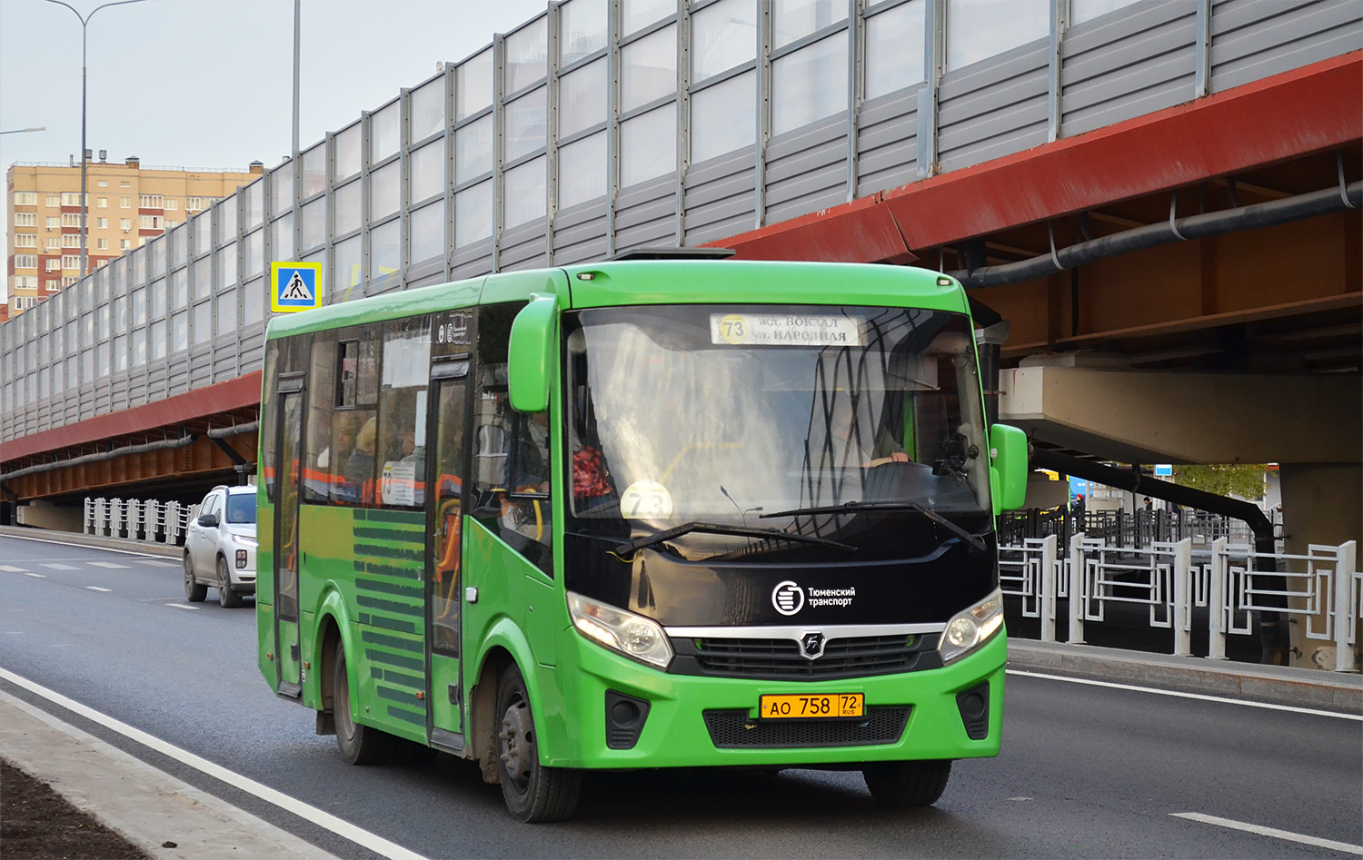 Цюменская вобласць, ПАЗ-320405-04 "Vector Next" № АО 758 72