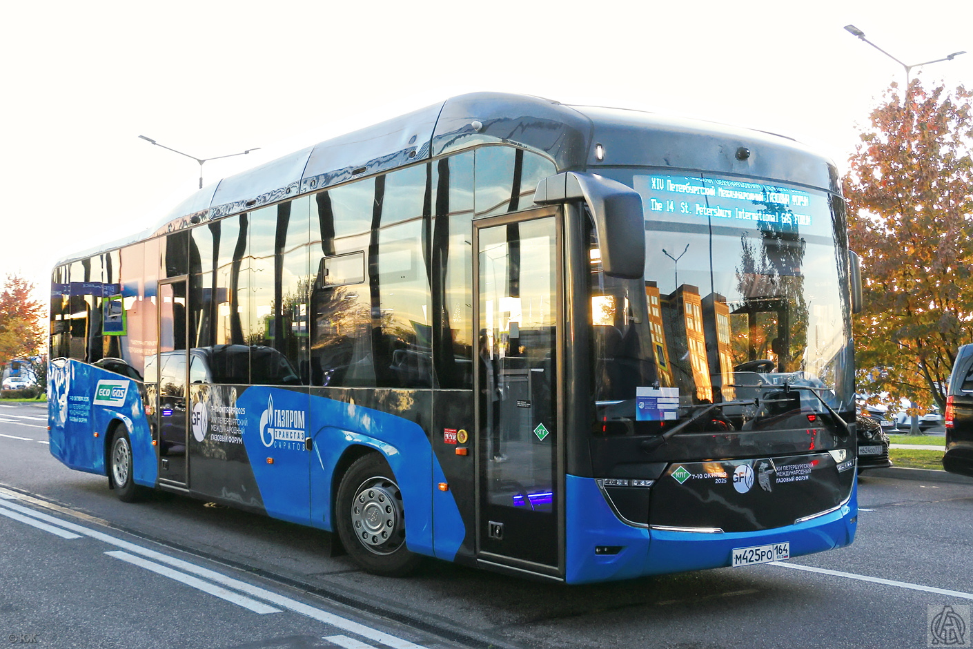 Саратовская область, КАМАЗ-5222-Р5 № М 425 РО 164; Санкт-Петербург — XIV Петербургский международный газовый форум (2025)