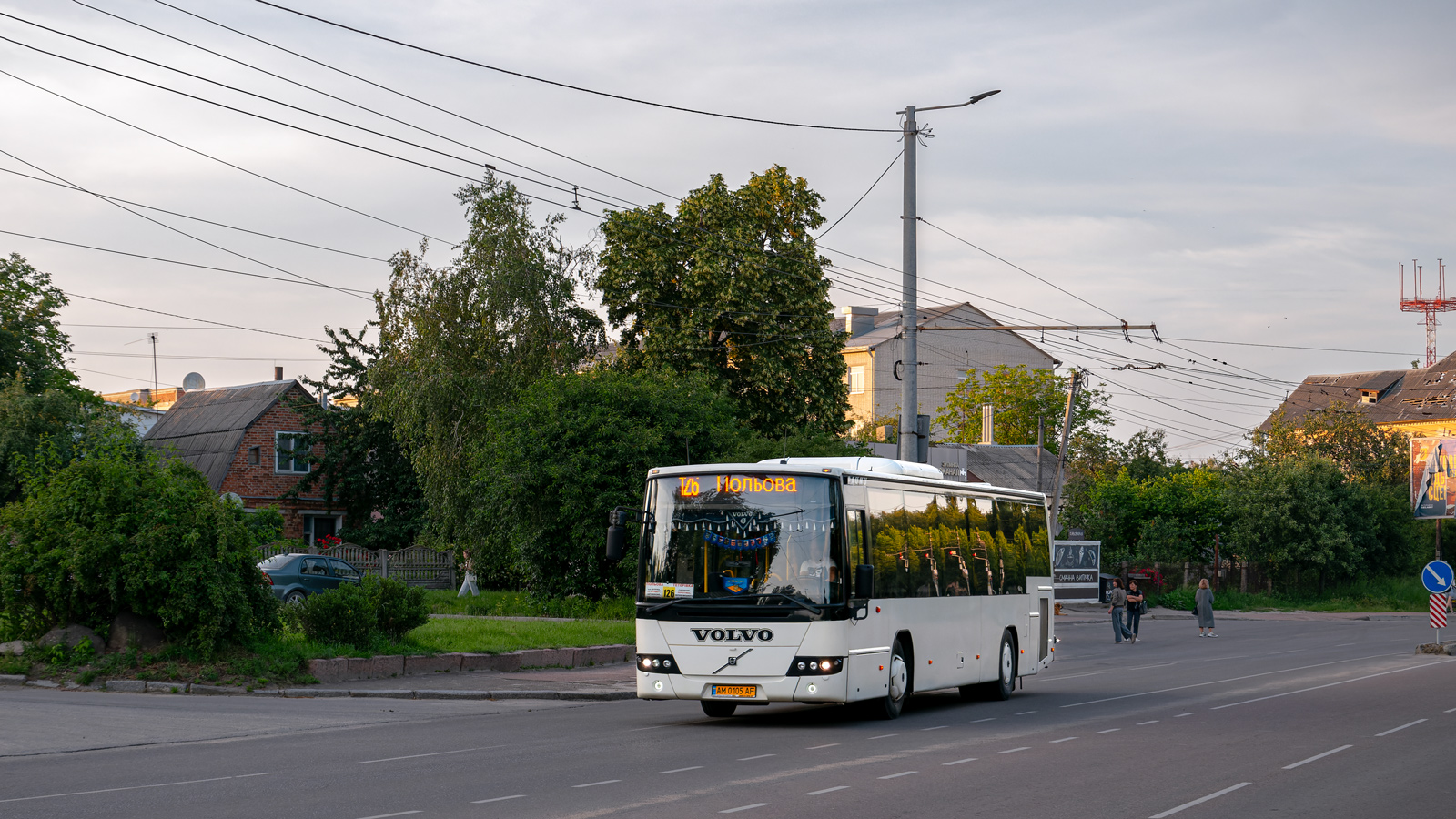 Житомирская область, Volvo 8700LE № AM 0105 AF