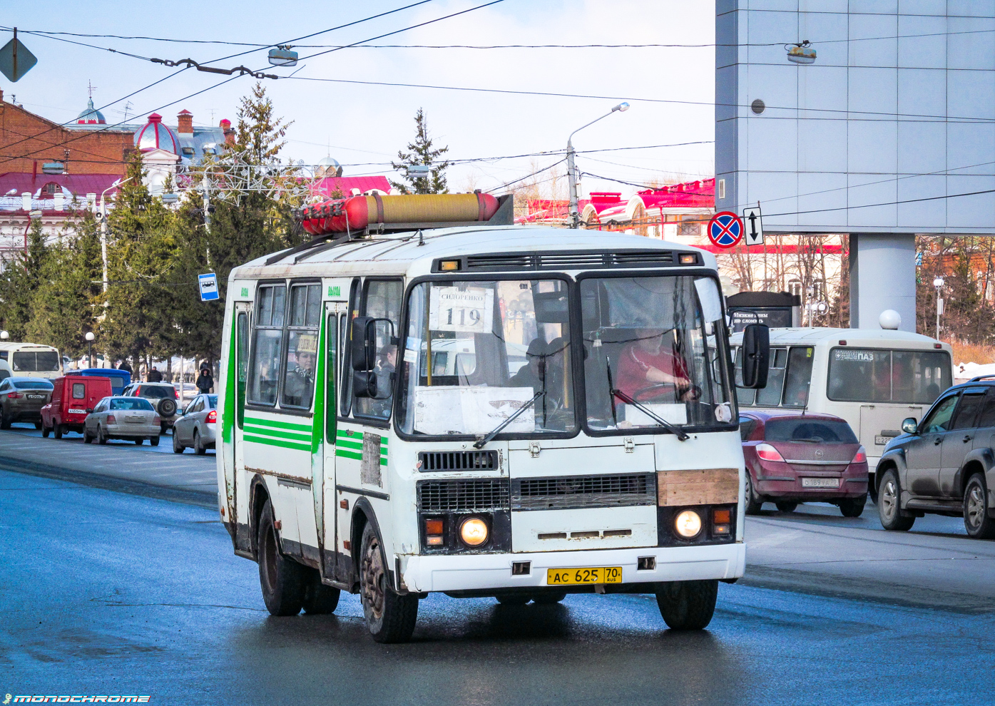 Томская область, ПАЗ-32054 № АС 625 70