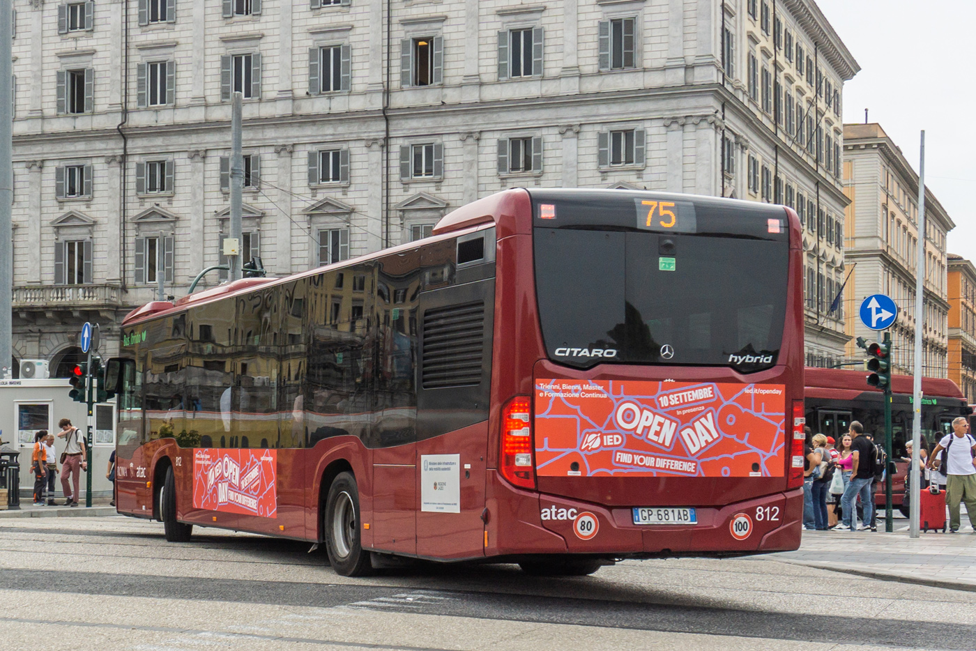 Италия, Mercedes-Benz Citaro C2 hybrid № 812