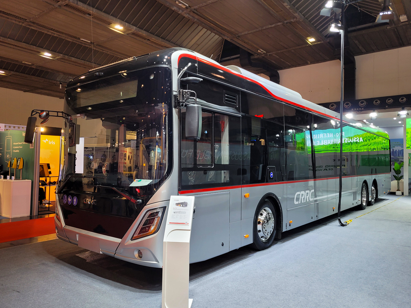Китай, CRRC eU15 № [1250508]; Бельгия &mdash; Busworld Europe 2025