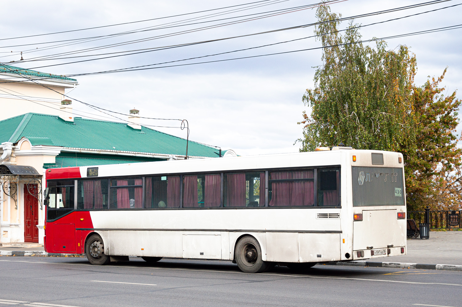 Пензенская область, Mercedes-Benz O405 № У 597 АВ 58