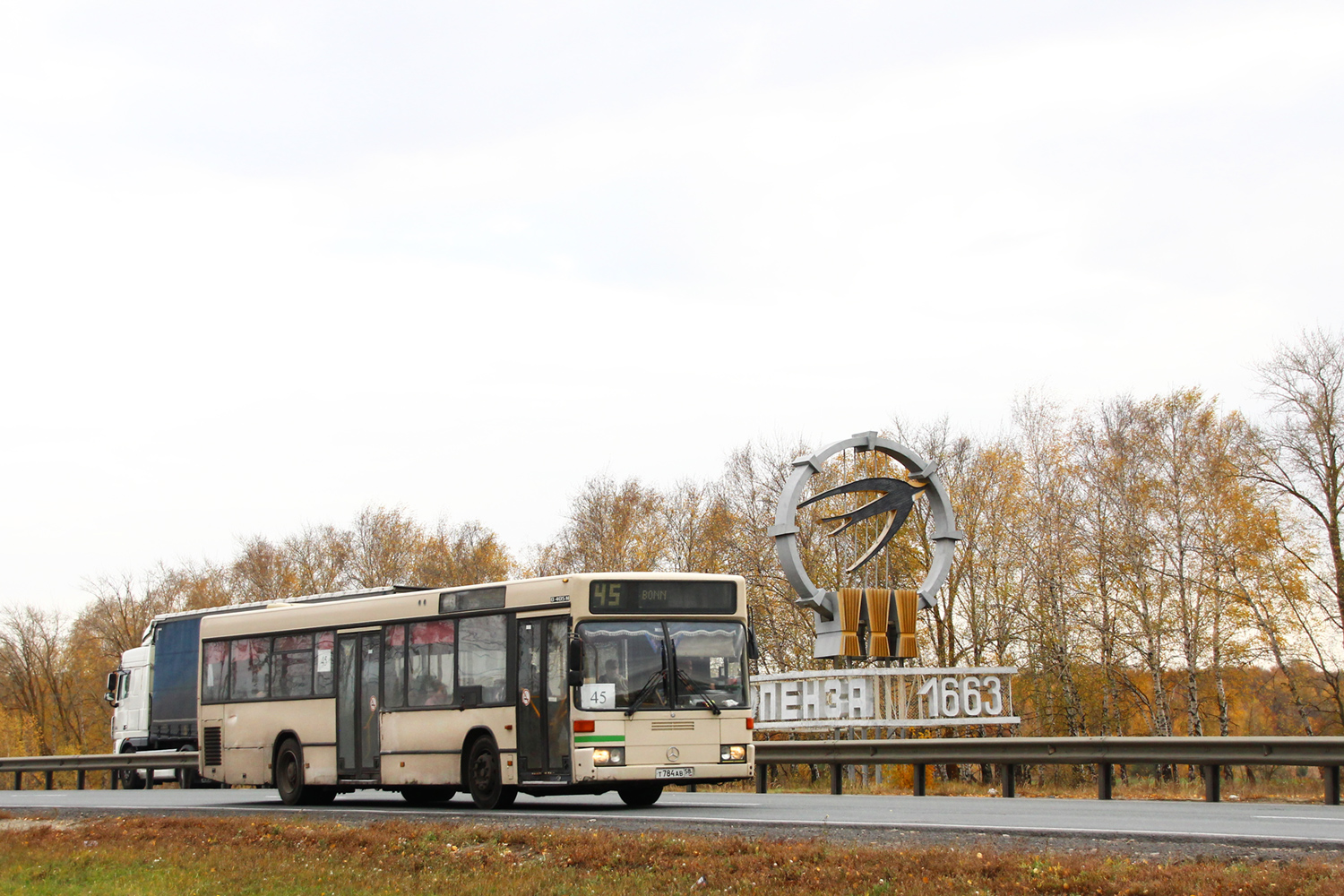 Пензенская область, Mercedes-Benz O405N2 № Т 784 АВ 58