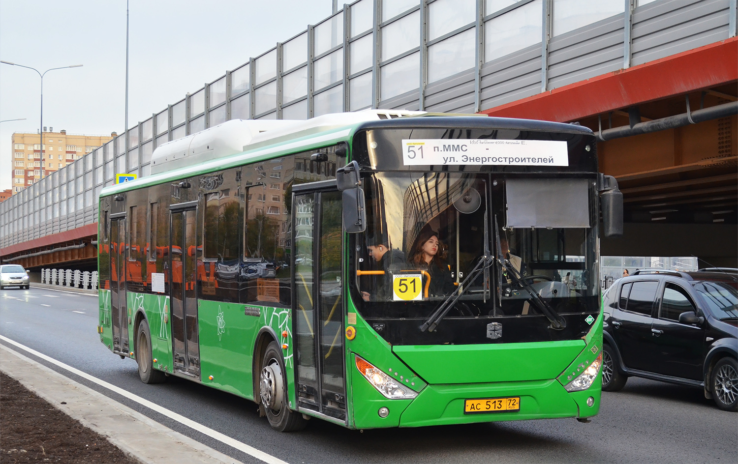 Тюменская область, Zhong Tong LCK6125HGAN № АС 513 72