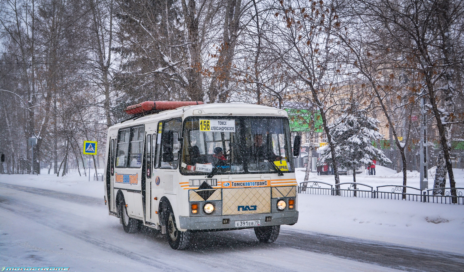 Томская область, ПАЗ-32054 № Е 391 ЕВ 70