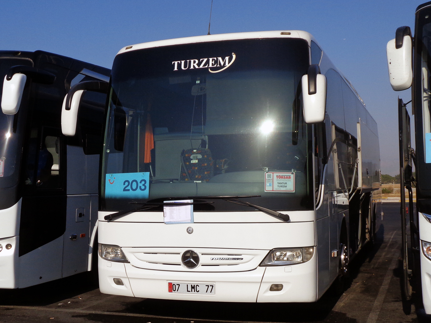 Турция, Mercedes-Benz Tourismo II 15RHD № 07 LMC 77