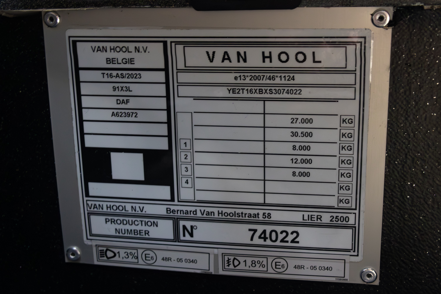 Нидерланды, Van Hool T16 Astron № [74022]