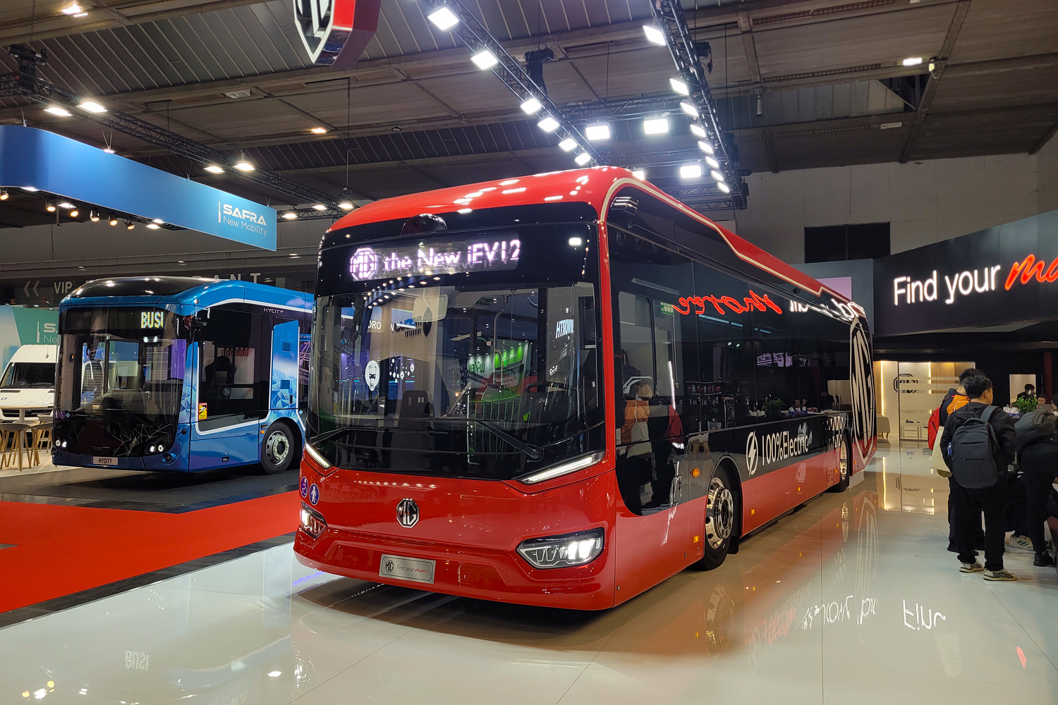 Китай, Sunwin iEV12 (все) № [iEV12]; Бельгия — Busworld Europe 2025