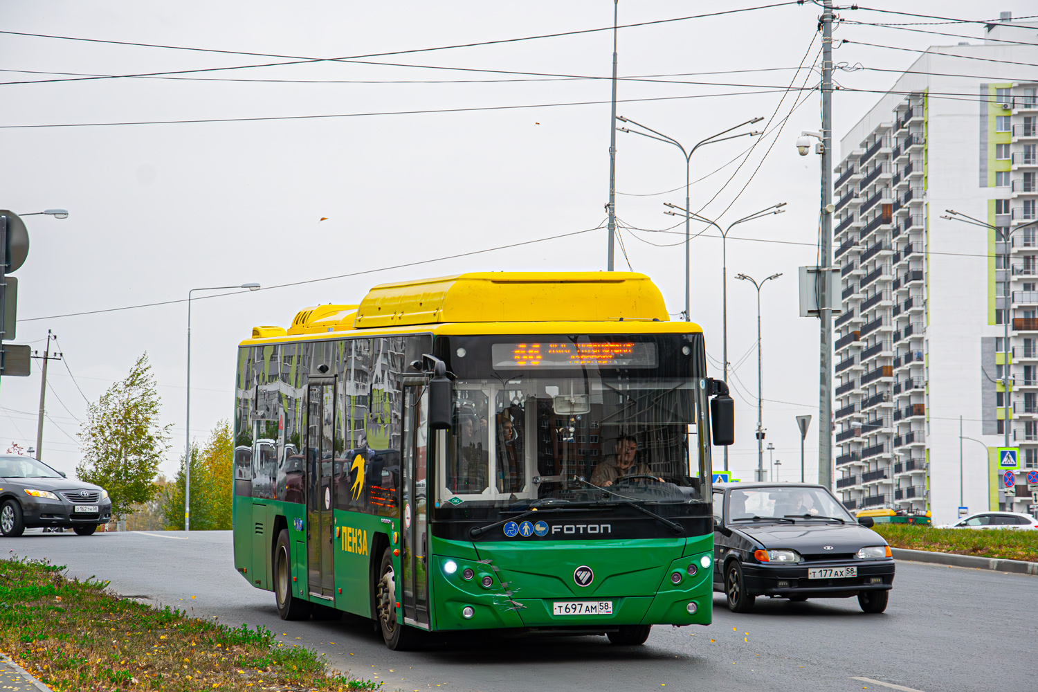 Пензенская область, Foton BJ6105C6MCD-1 № Т 697 АМ 58