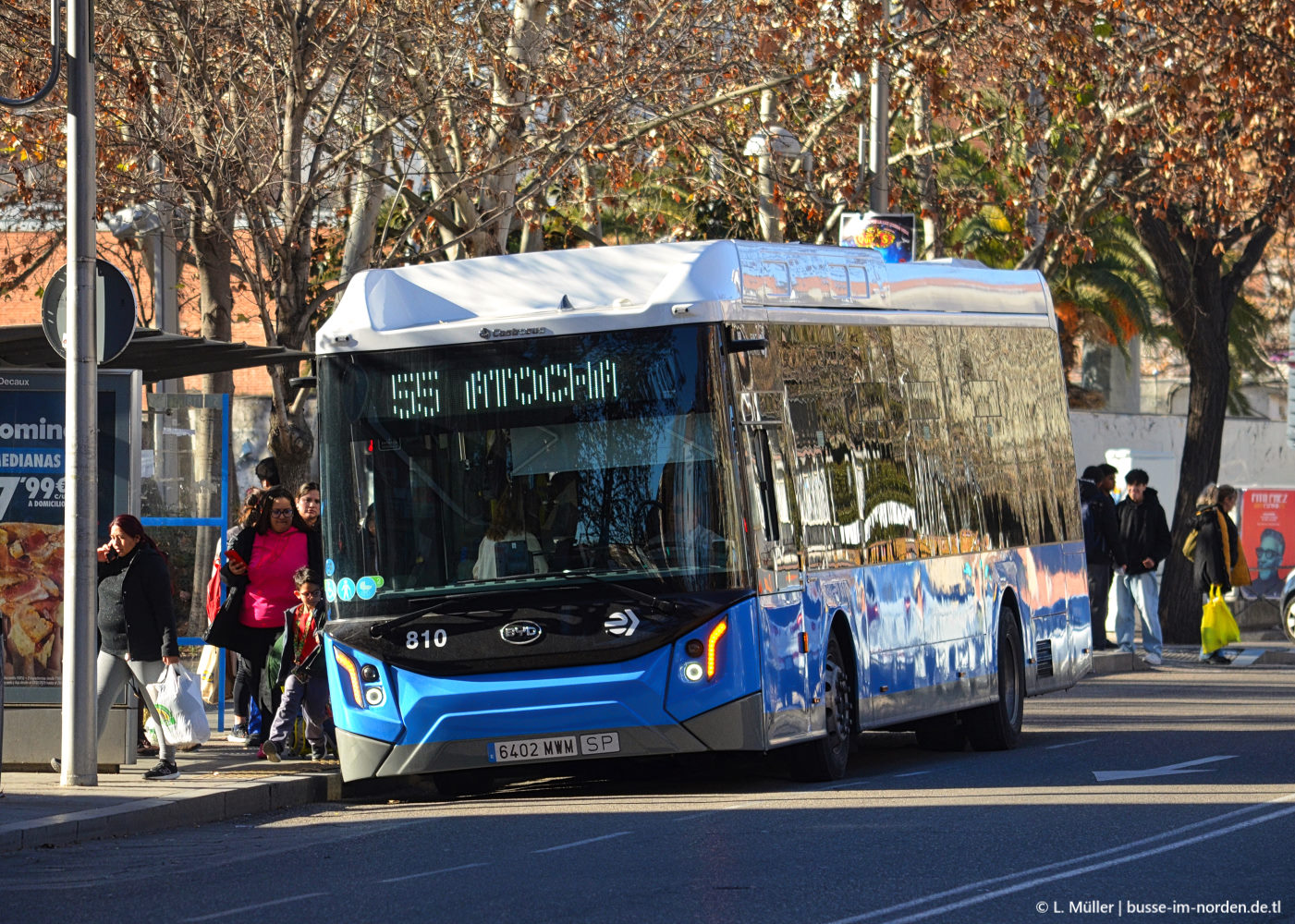 Испания, Castrosua Nelec № 810