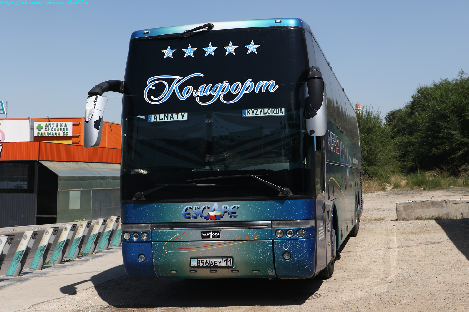 Кызылординская область, Van Hool T917 Astron № 896 AEY 11