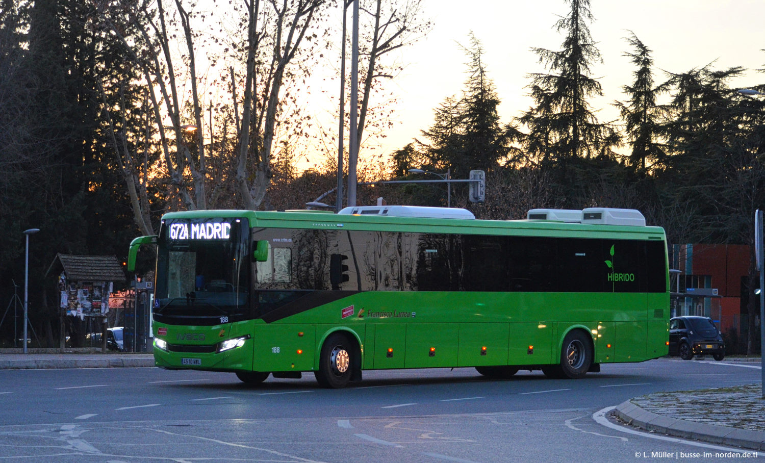 Испания, IVECO Crossway LINE 13M Hybrid № 188