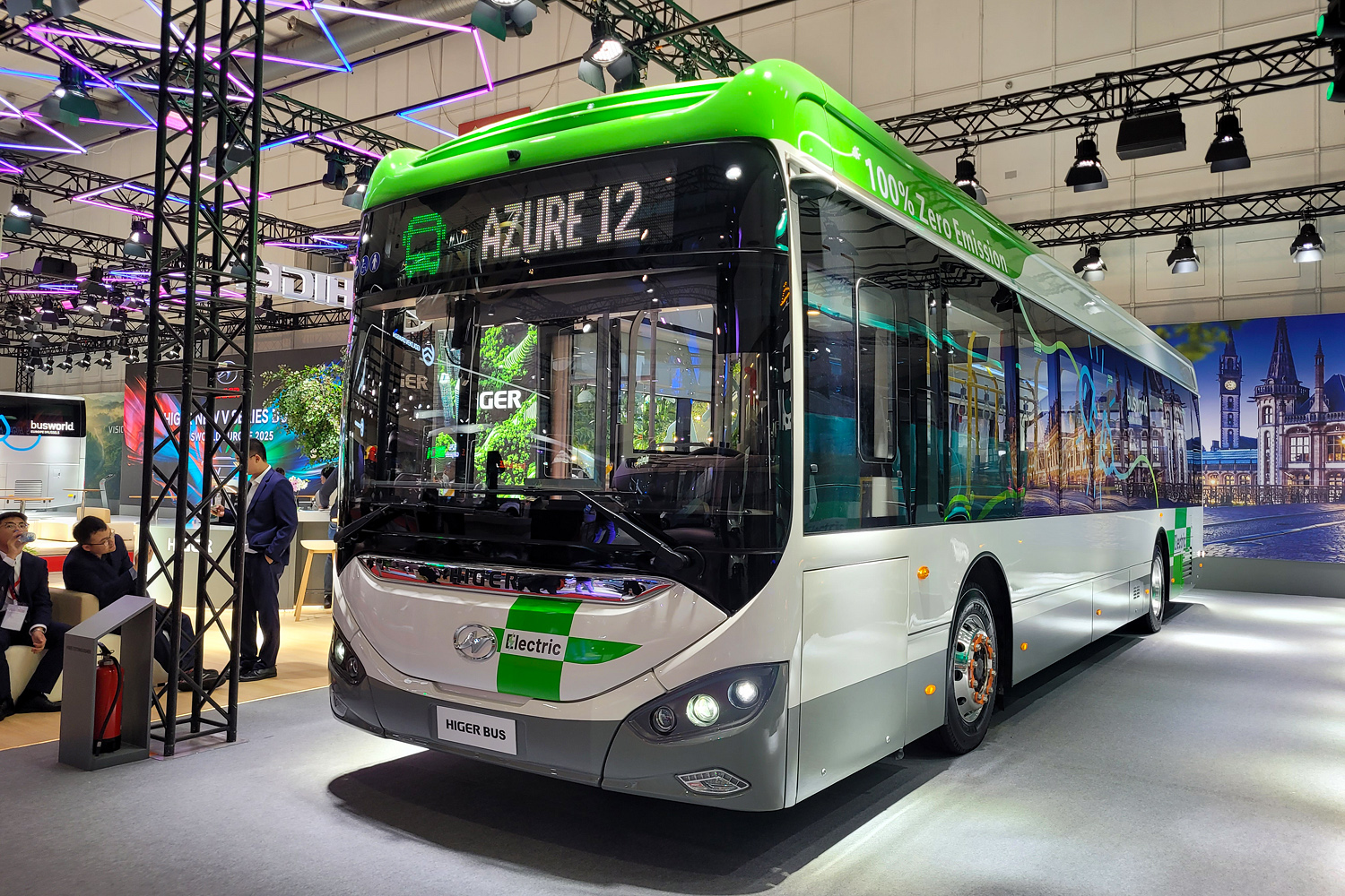 Китай, Higer KLQ6126GEV № [817045]; Бельгия — Busworld Europe 2025