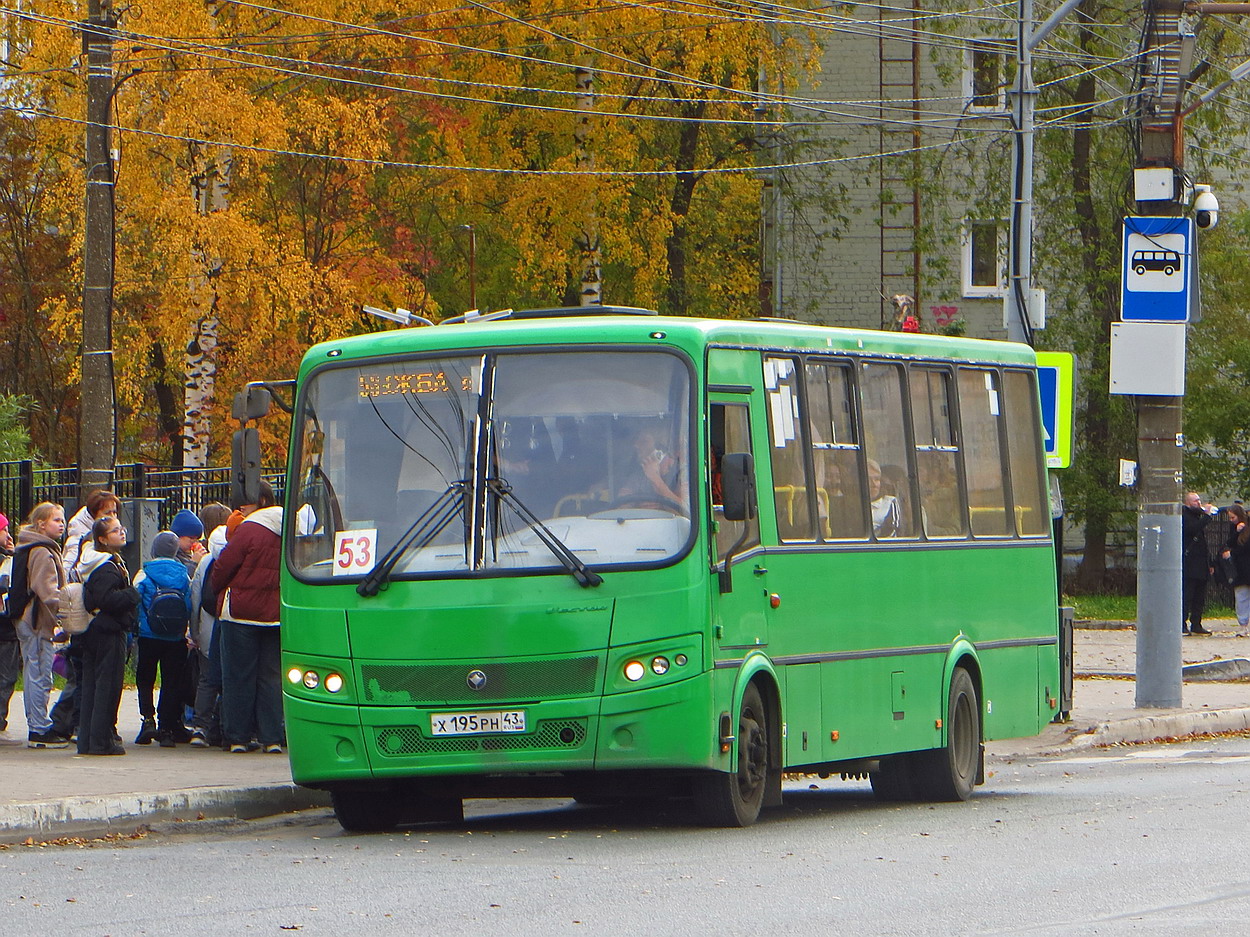 Кировская область, ПАЗ-320414-04 "Вектор" (1-2) № Х 195 РН 43