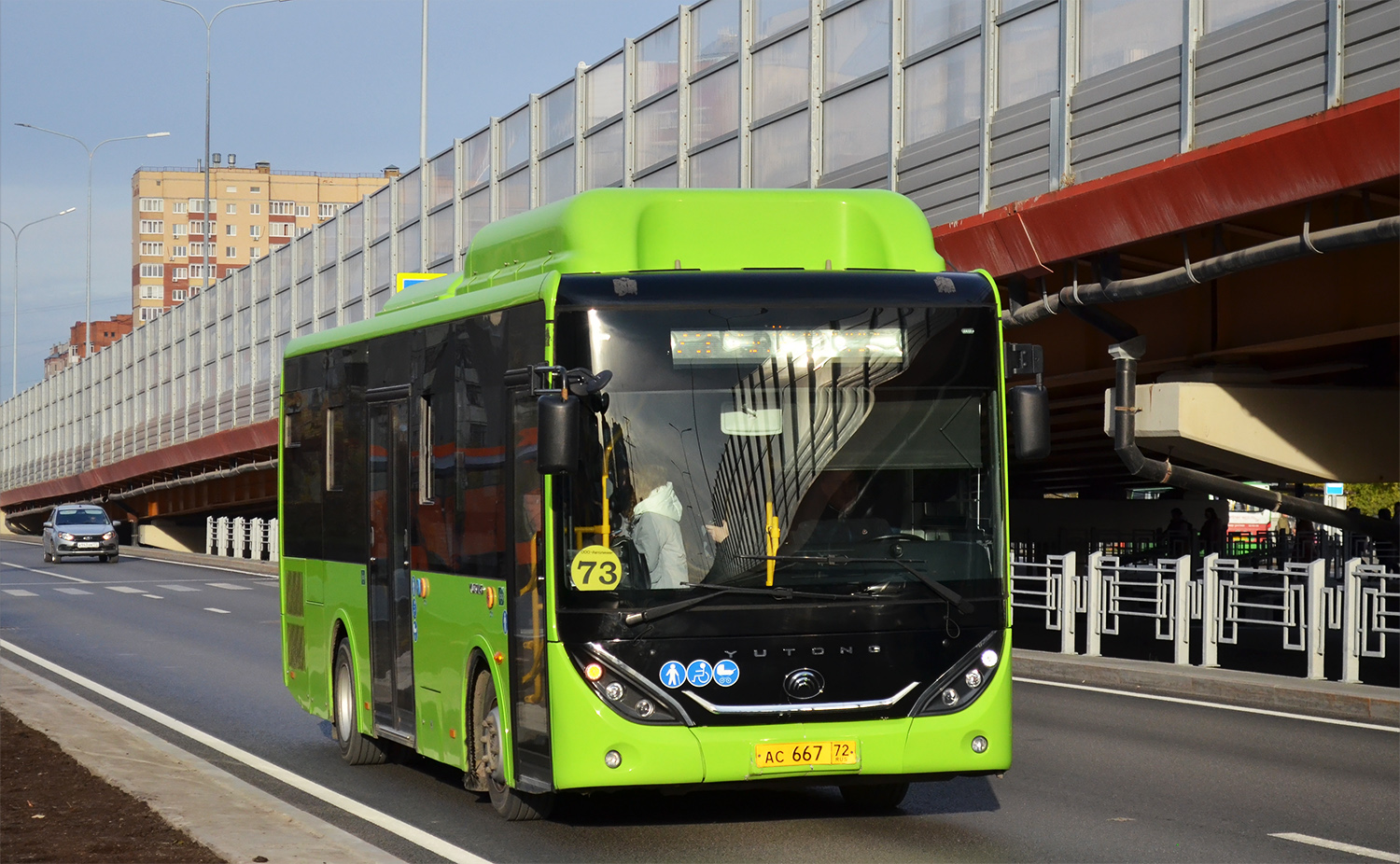 Тюменская область, Yutong ZK6890HGQ № АС 667 72