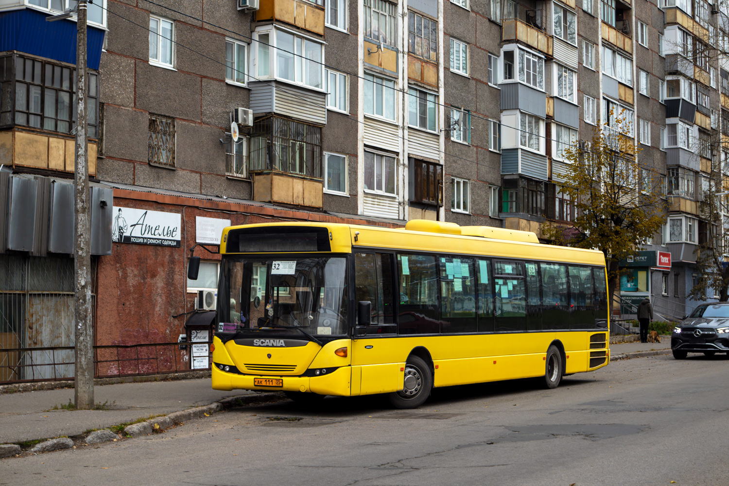 Вологодская область, Scania OmniLink II (Скания-Питер) № АК 111 35