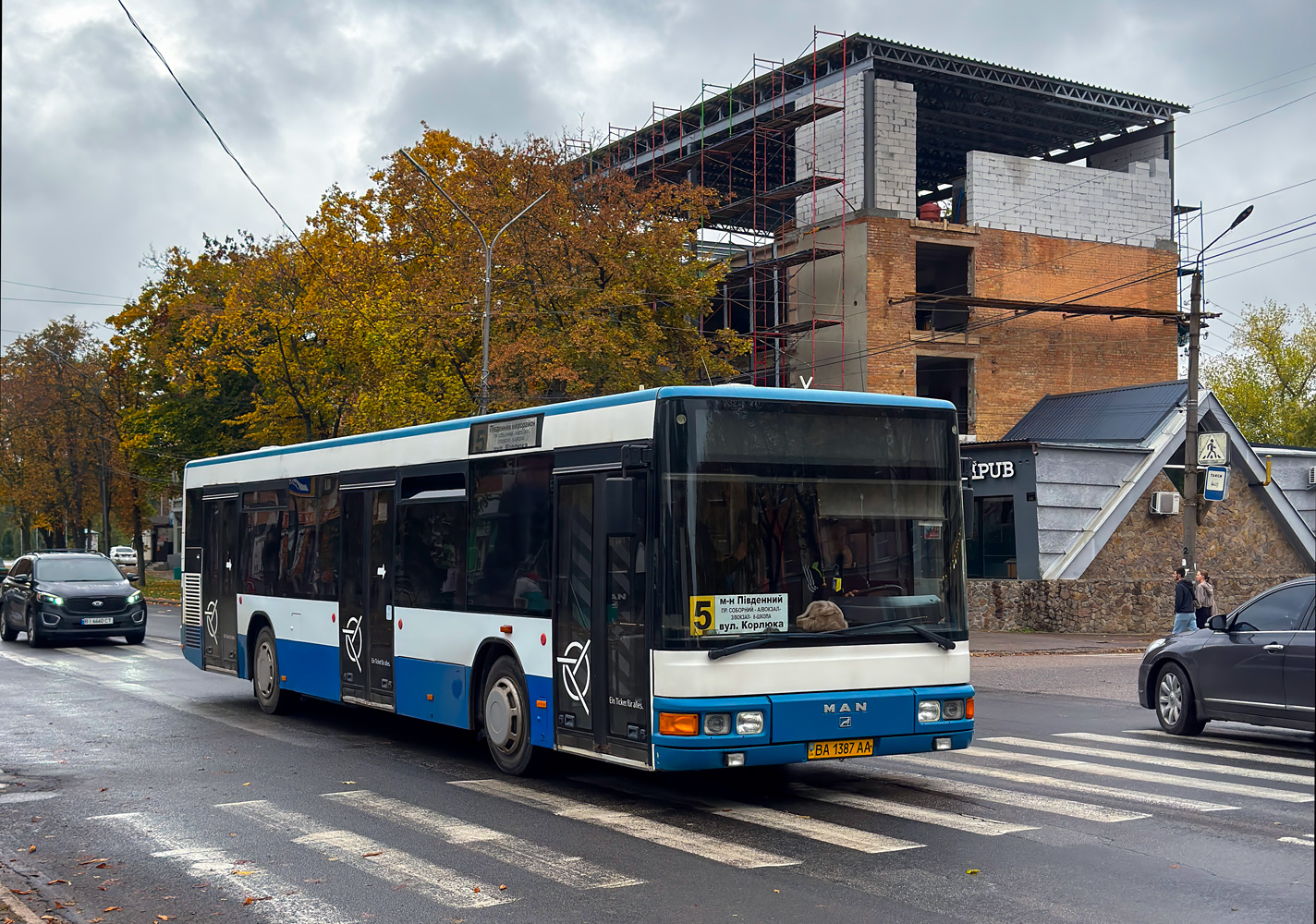 Кировоградская область, MAN A21 NL223 № BA 1387 AA