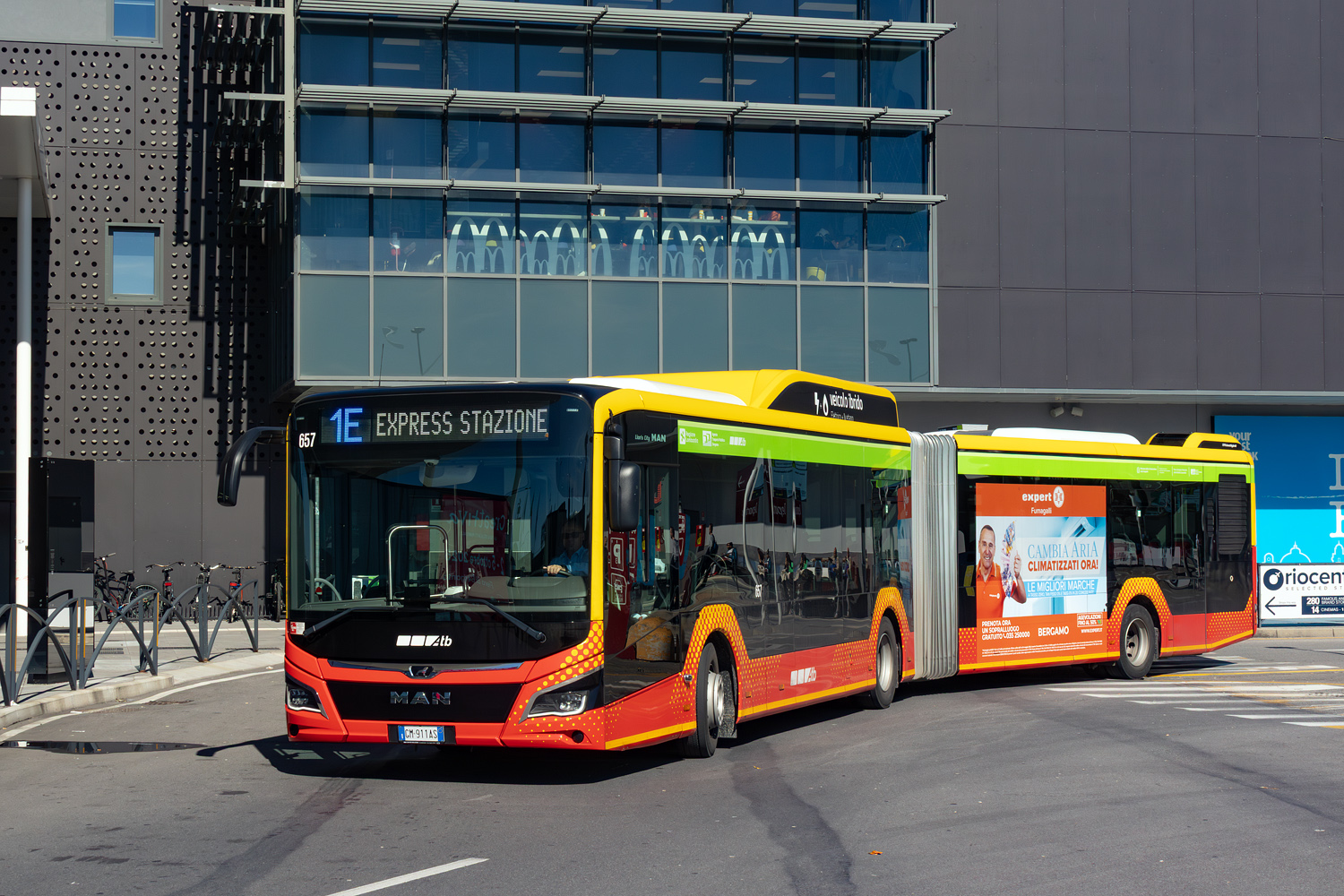 Италия, MAN 18C Lion's City 18 G NG320 EfficientHybrid № 657
