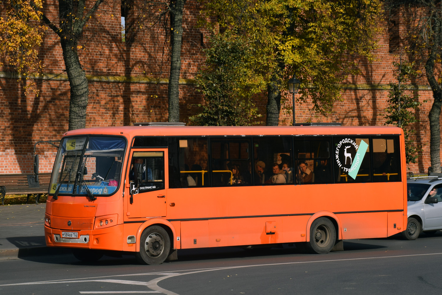 Нижегородская область, ПАЗ-320414-04 "Вектор" № Р 584 АВ 152