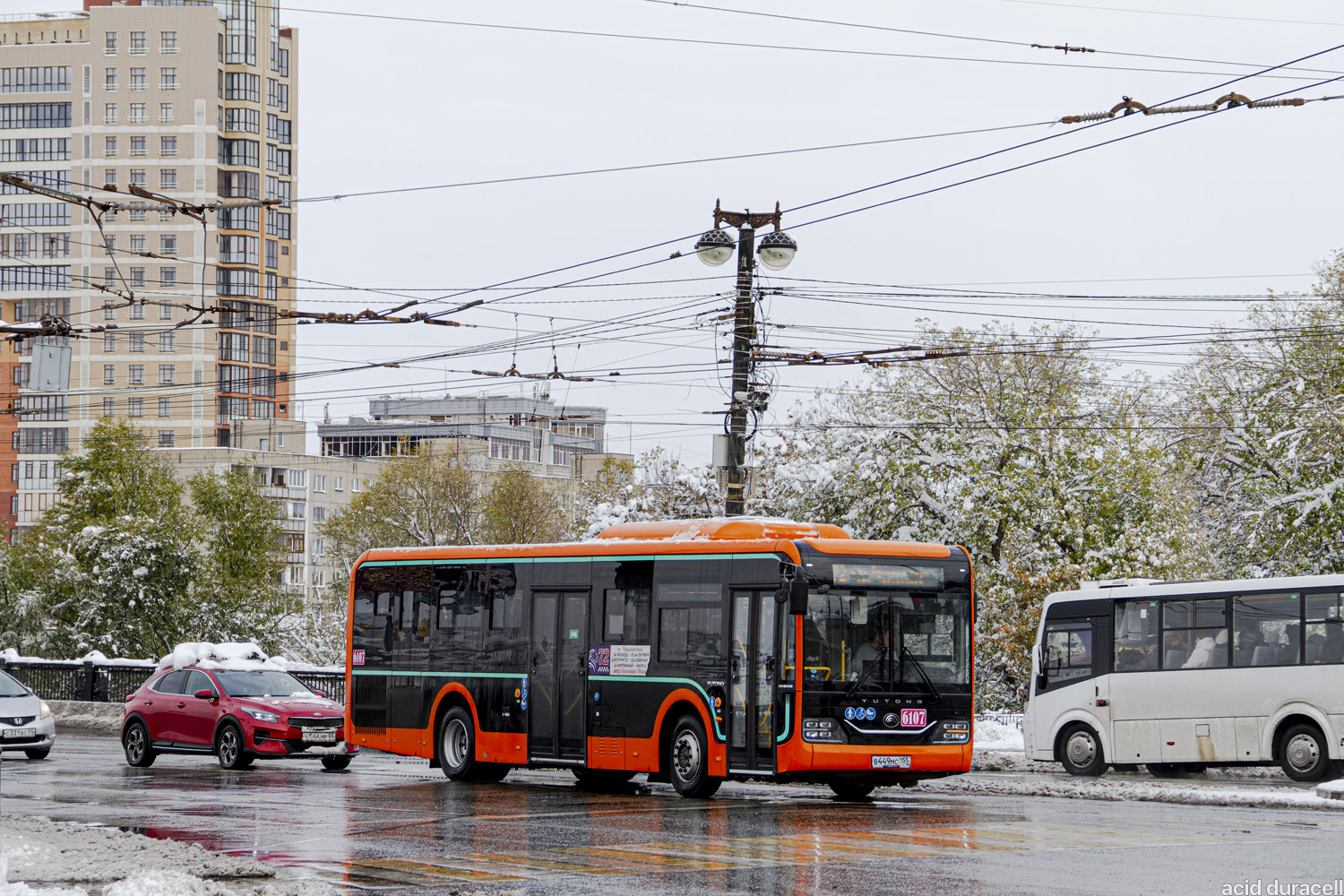 Omsk region, Yutong ZK6116HG č. 6107