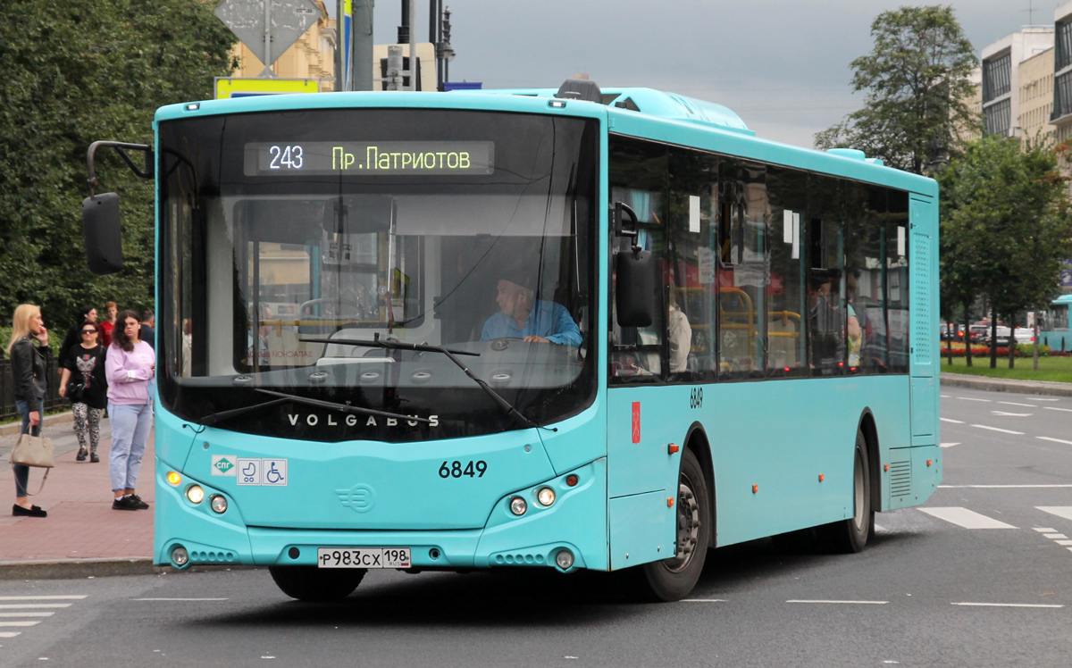 Санкт-Петербург, Volgabus-5270.G4 (LNG) № 6849
