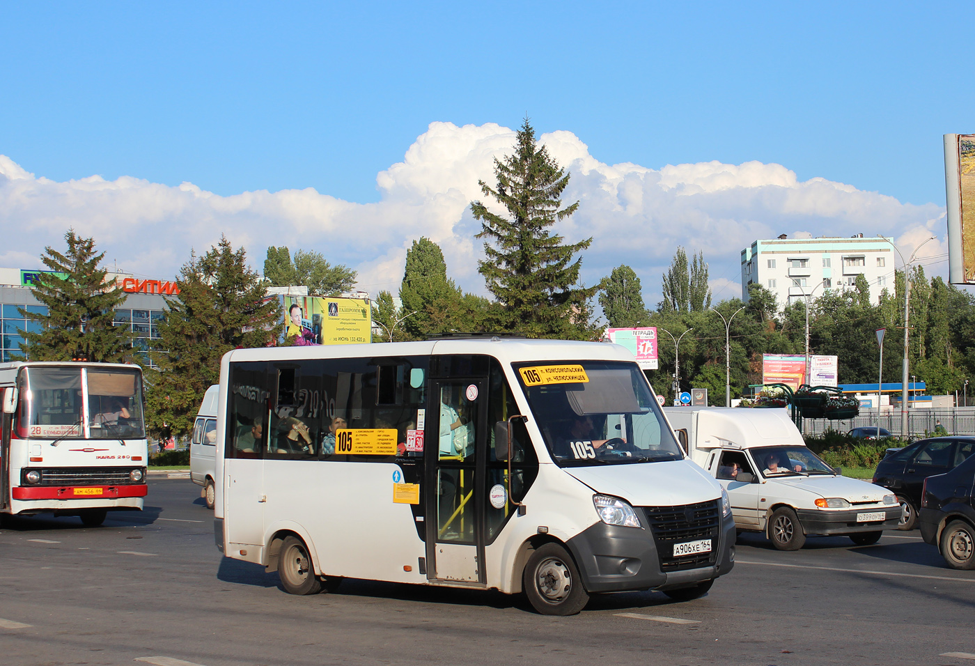 Саратовская область, ГАЗ-A64R42 Next № А 906 ХЕ 164