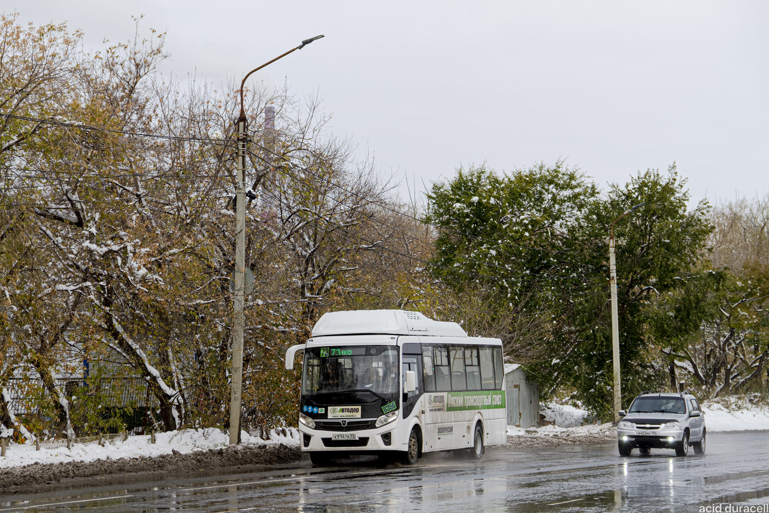 Омская область, ПАЗ-320415-14 "Vector Next" № 8356