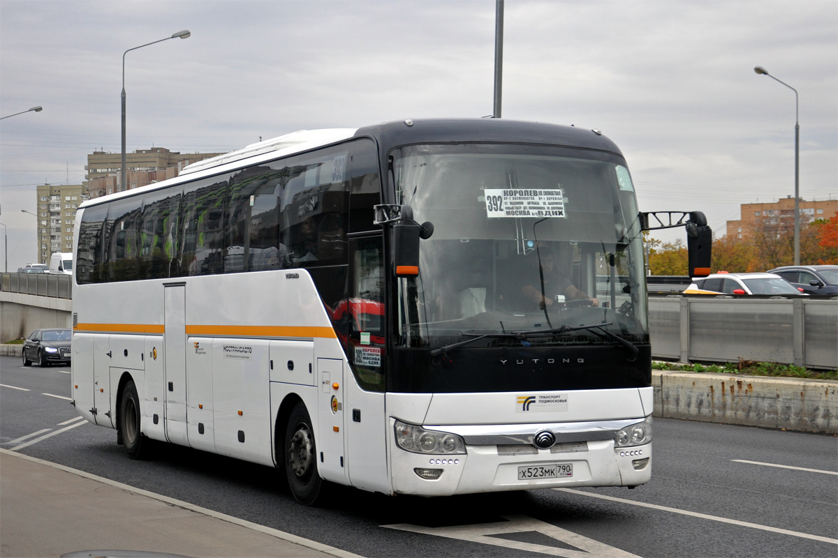 Moskauer Gebiet, Yutong ZK6122H9 Nr. Х 523 МК 790