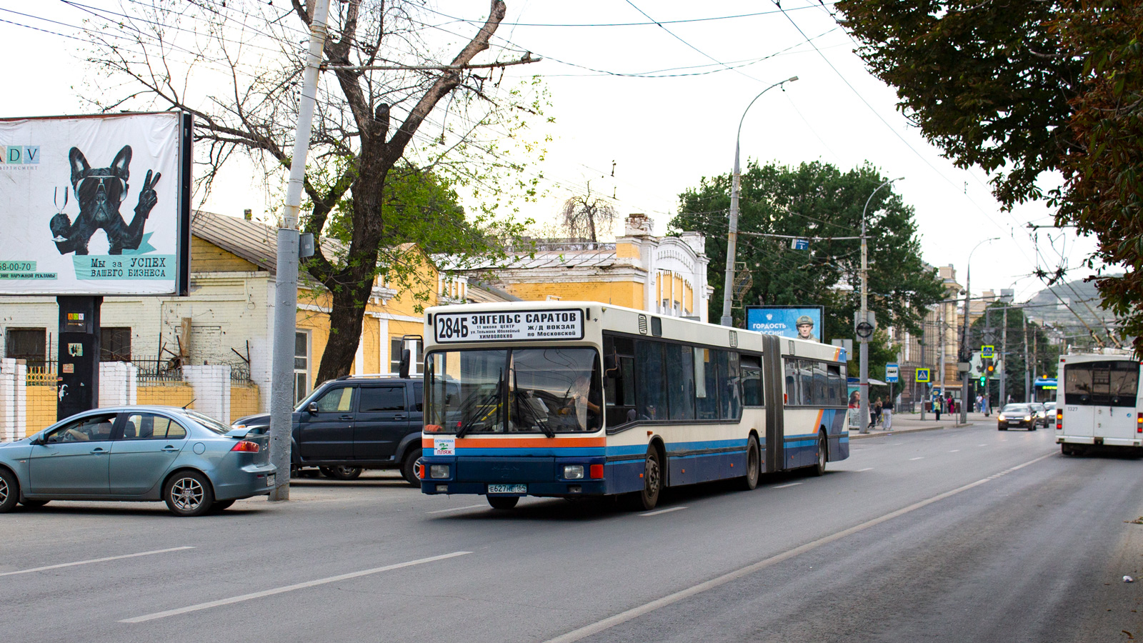Саратовская область, MAN A11 NG312 № Е 627 НЕ 164