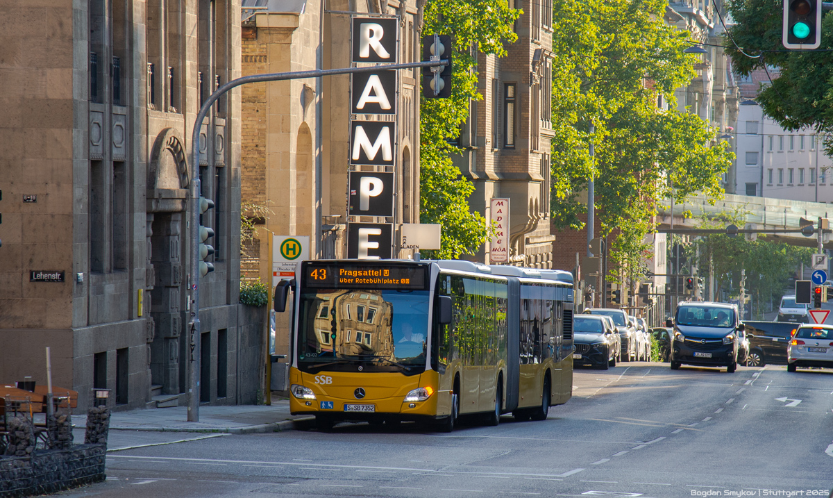 Баден-Вюртемберг, Mercedes-Benz Citaro C2 G № 7352