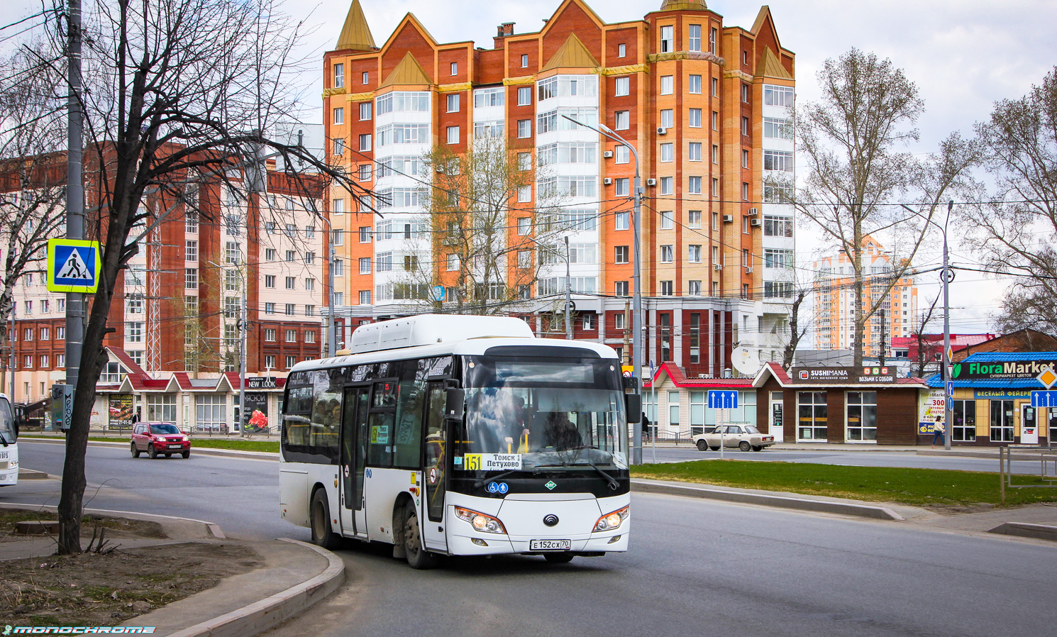 Томская область, Yutong ZK6852HG № Е 152 СХ 70