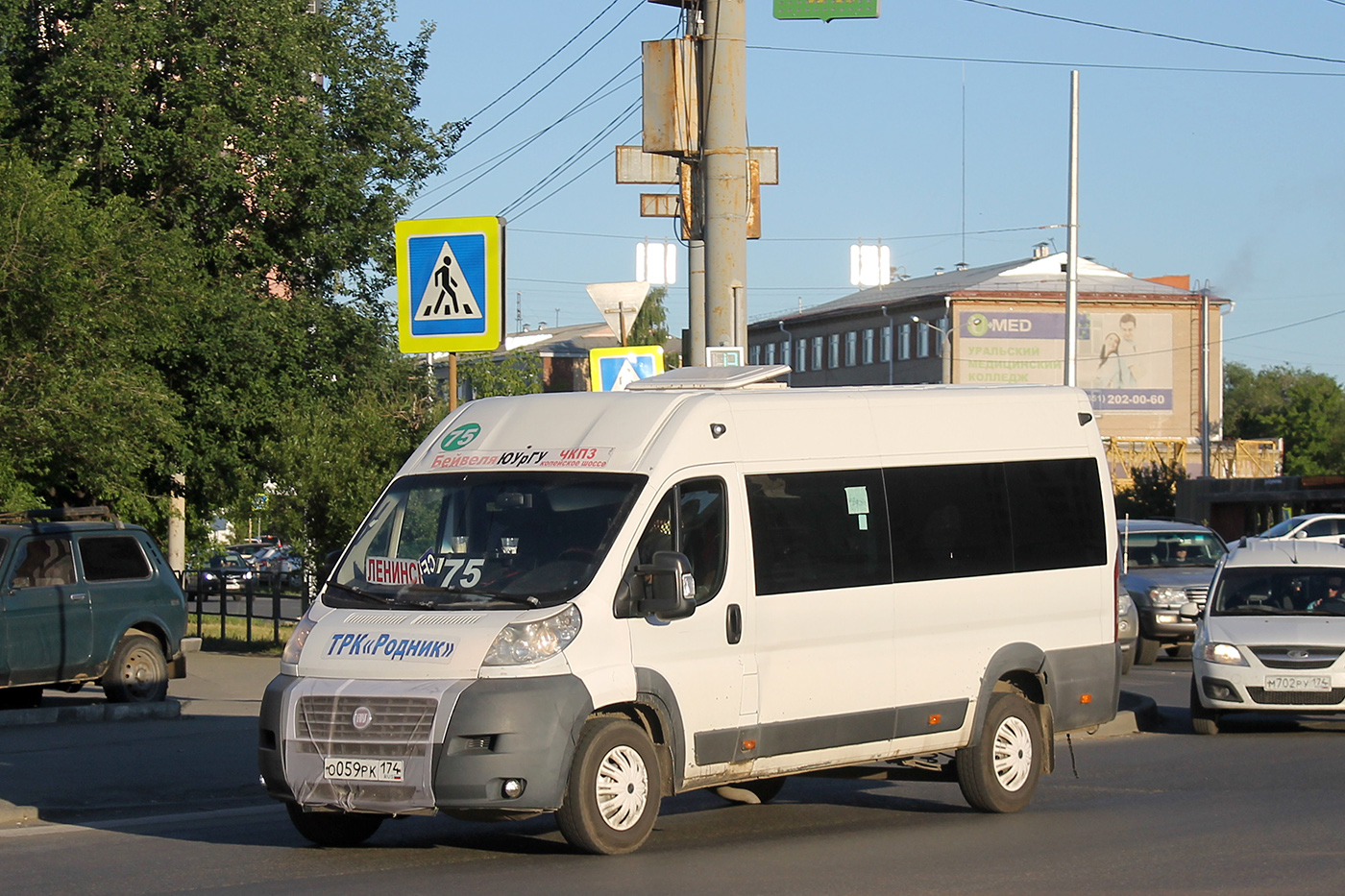 Челябинская область, Нижегородец-FST613 (FIAT Ducato) № О 059 РК 174
