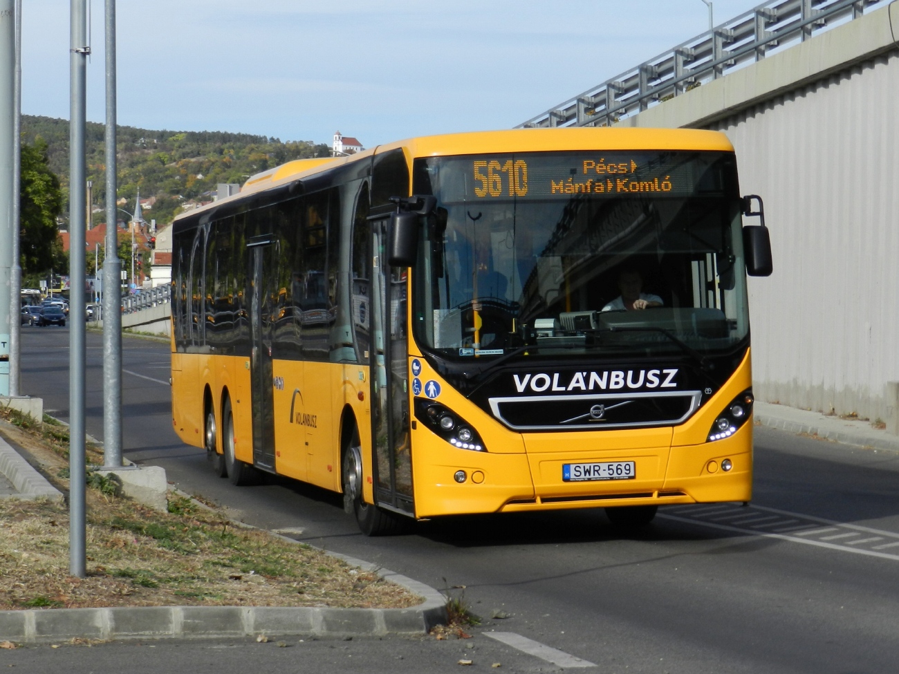 Венгрия, Volvo 8900BLE № SWR-569