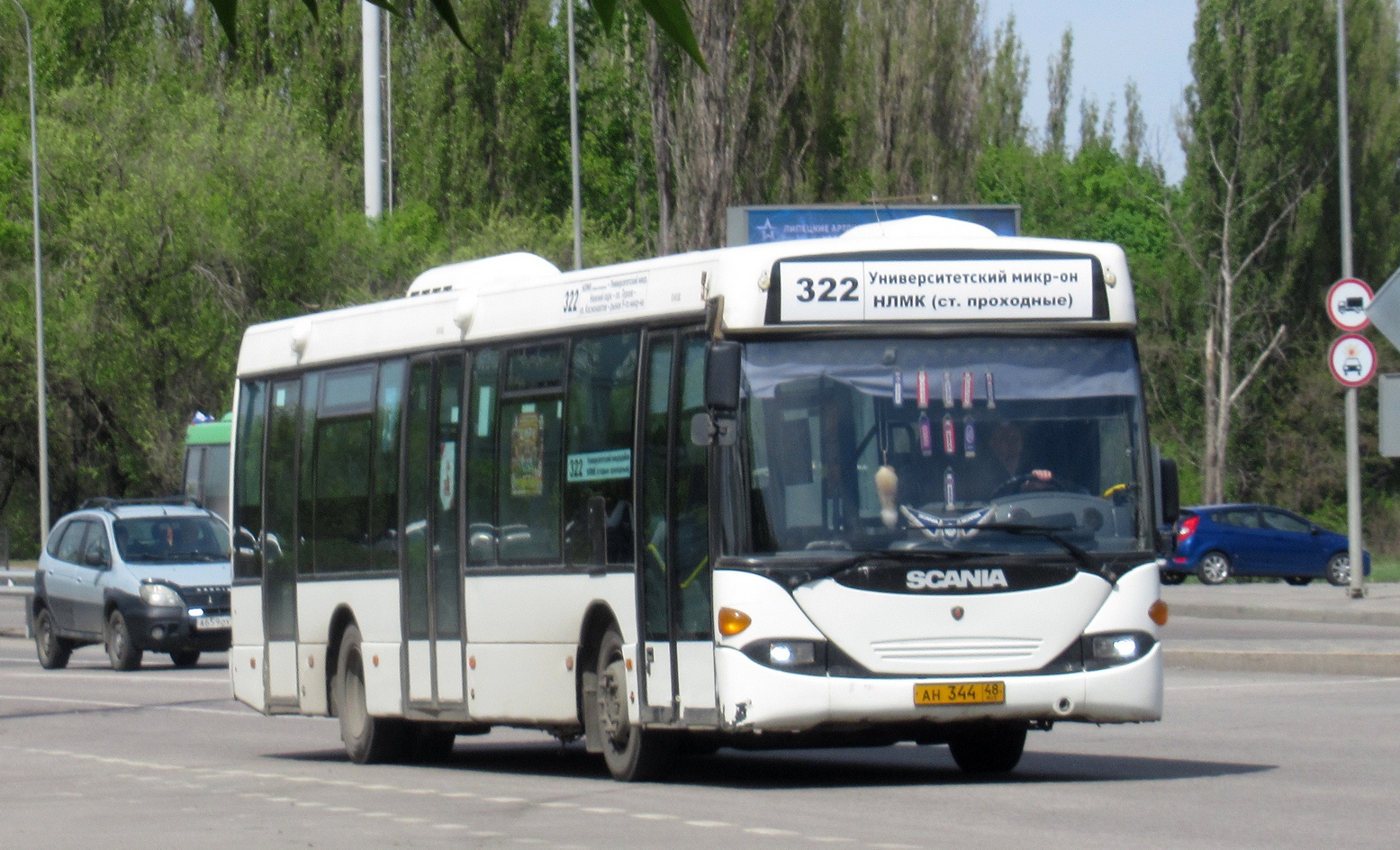 Липецкая область, Scania OmniLink I (Скания-Питер) № АН 344 48