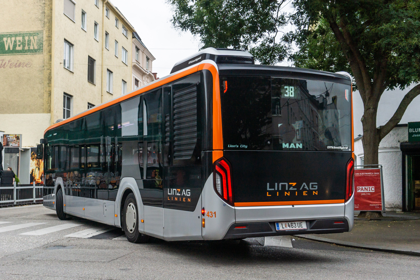 Австрия, MAN 12C Lion's City 12 NL360 EfficientHybrid № 431