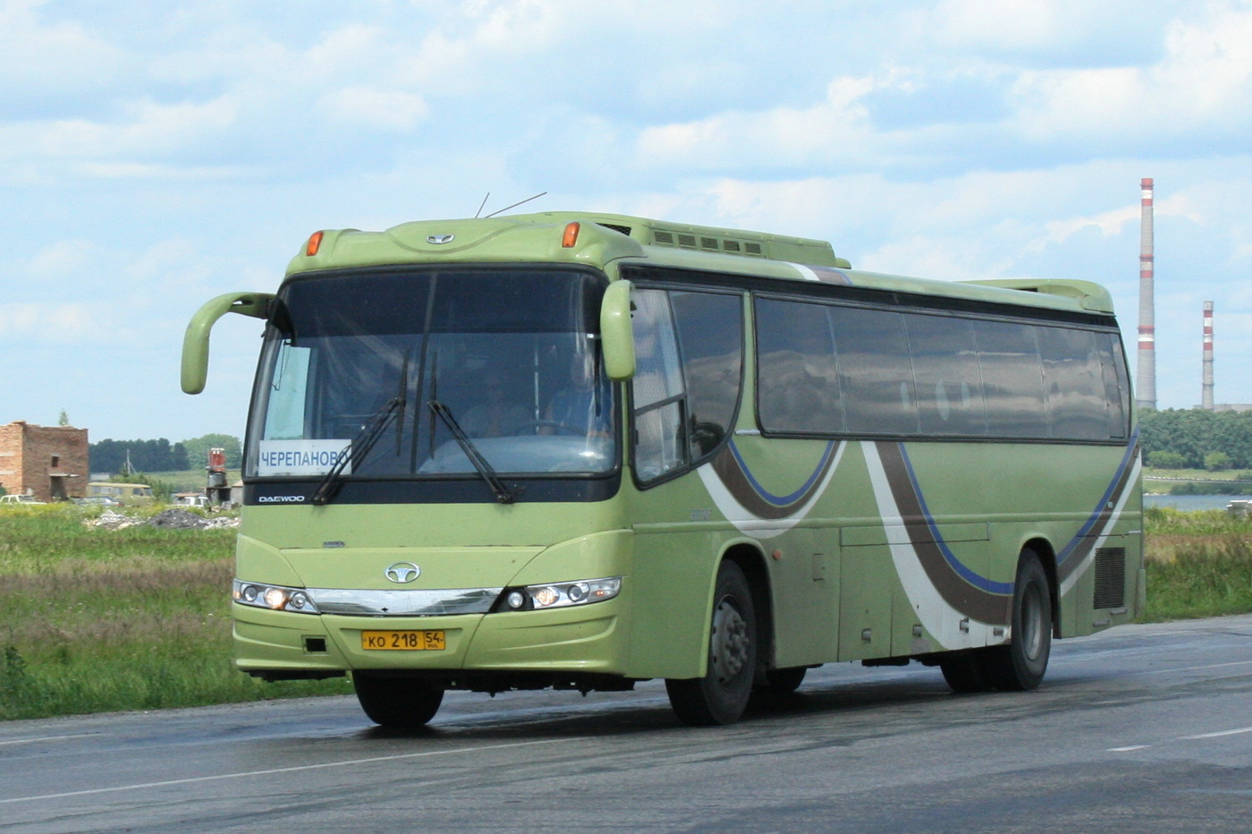 Новосибирская область, Daewoo BH116 Royal Luxury № КО 218 54