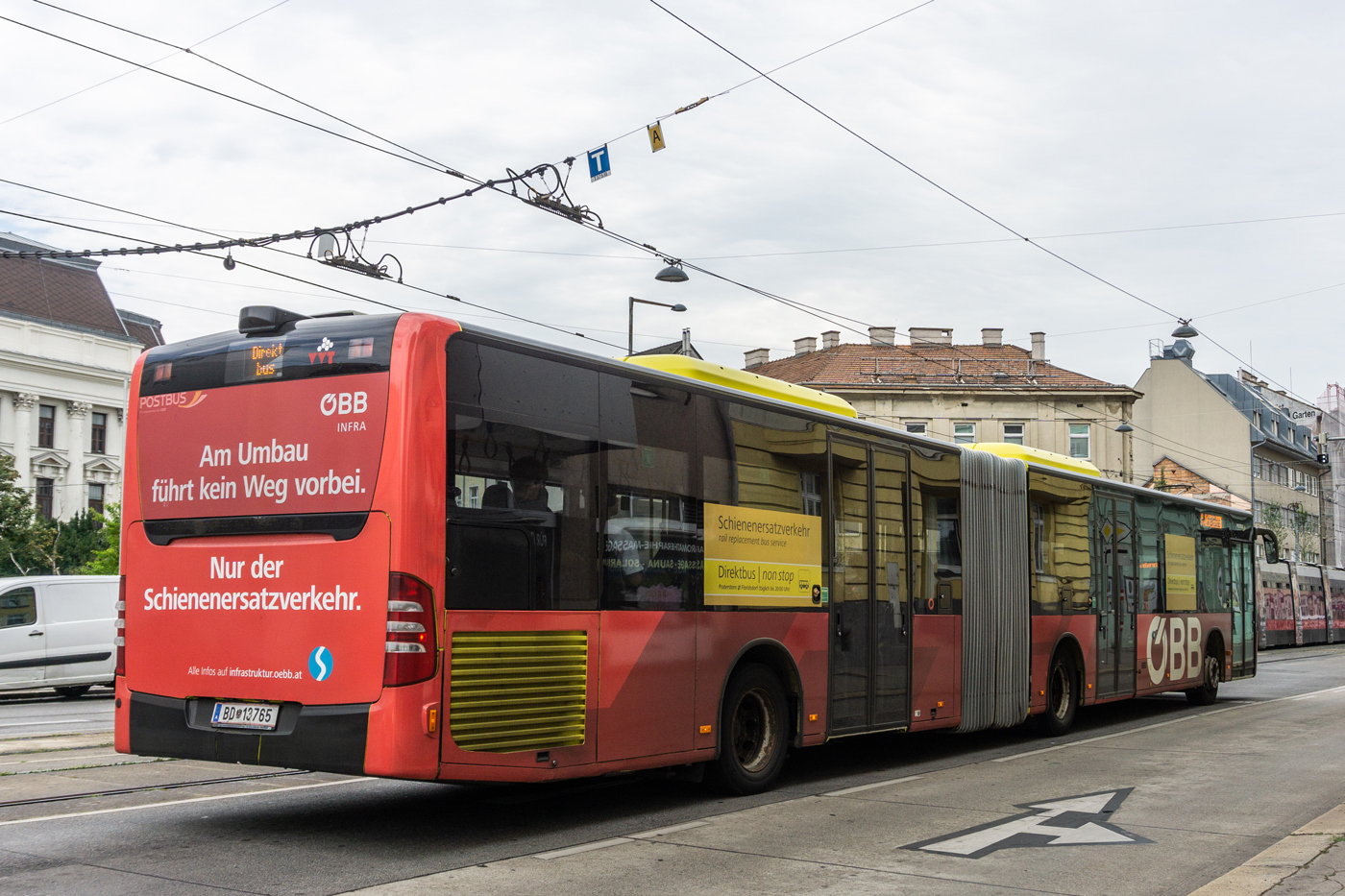 Австрия, Mercedes-Benz O530G Citaro facelift G № BD 13765
