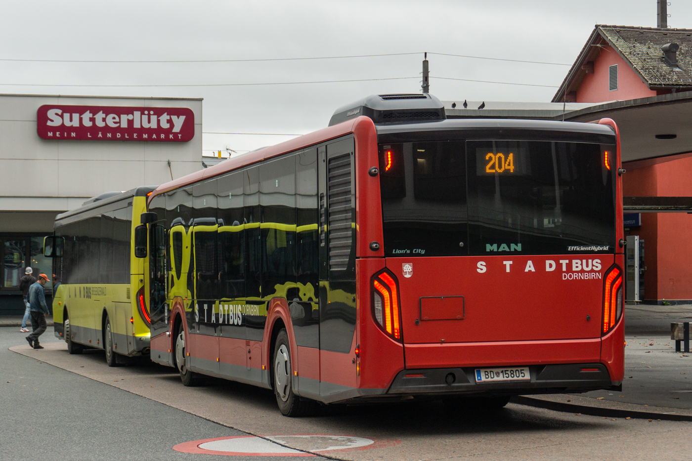 Австрия, MAN 12C Lion's City 12 NL360 EfficientHybrid № BD 15805