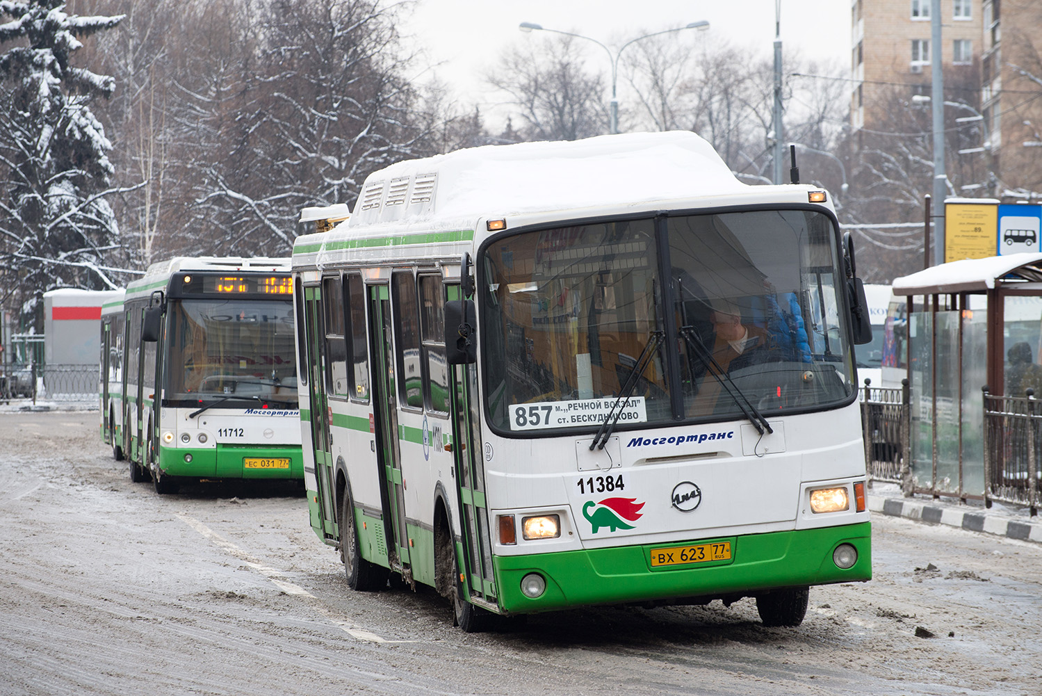 Москва, ЛиАЗ-5293.70 № 11384