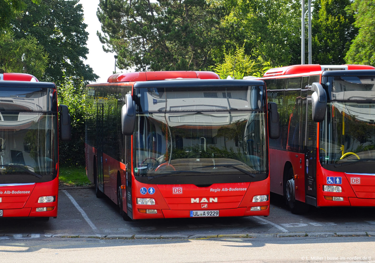 Баден-Вюртемберг, MAN A20 Lion's City Ü NÜ323 № 9229