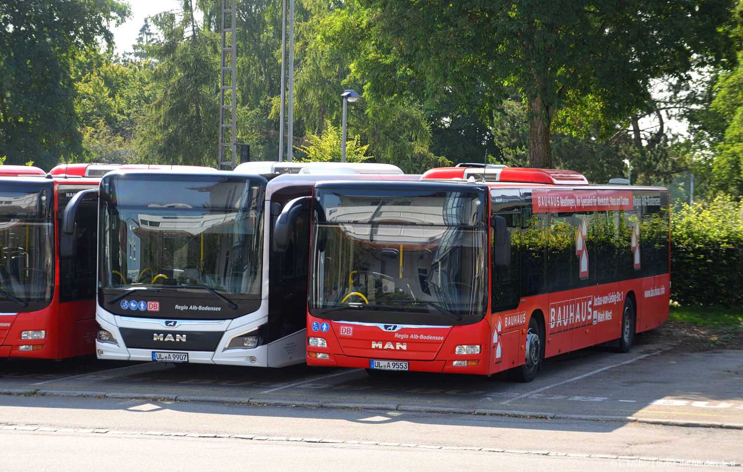 Баден-Вюртемберг, MAN A20 Lion's City Ü NÜ323 № 9553