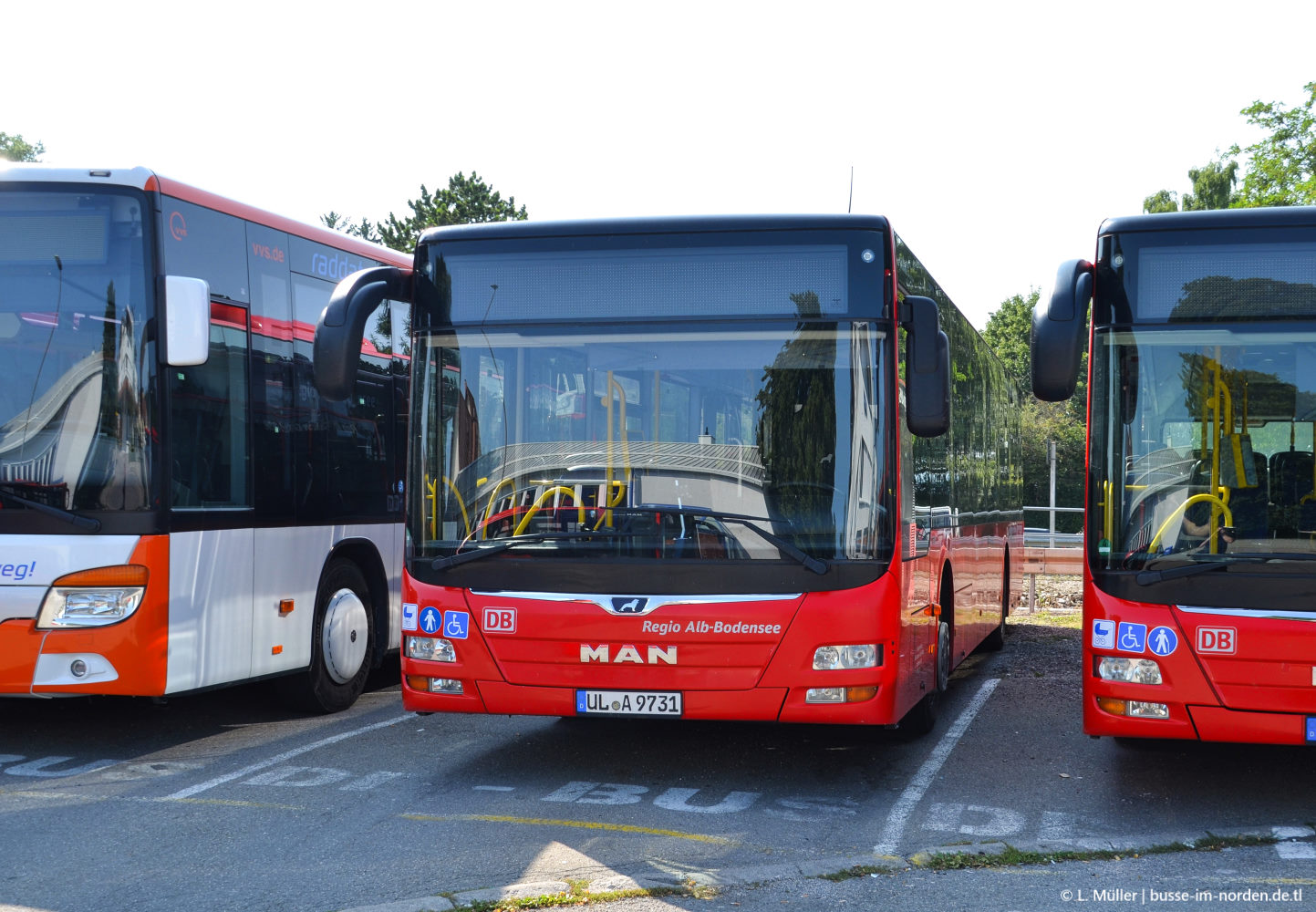 Баден-Вюртемберг, MAN A21 Lion's City NL323 № 9731