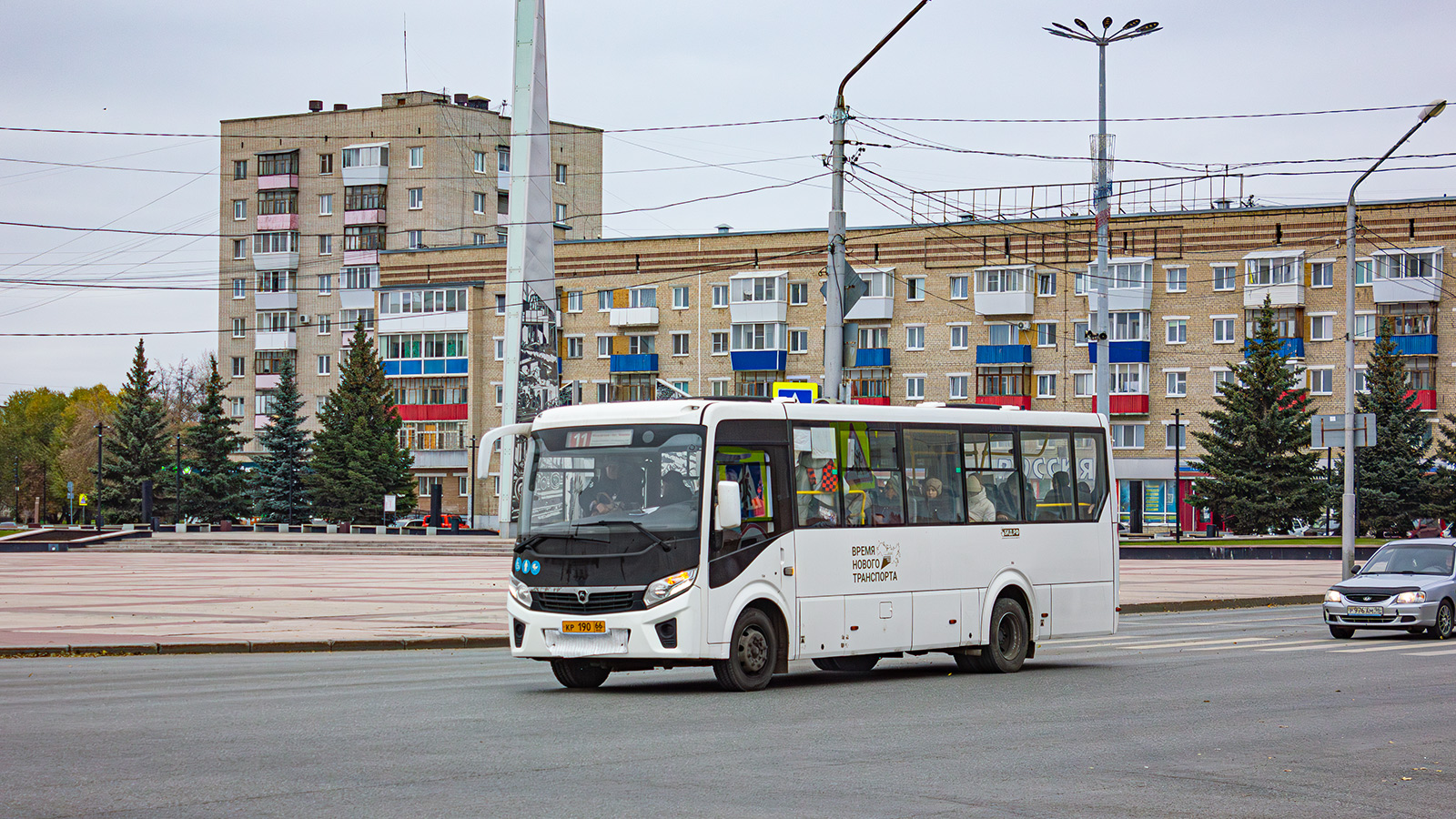 Свердловская область, ПАЗ-320415-04 "Vector Next" № КР 190 66