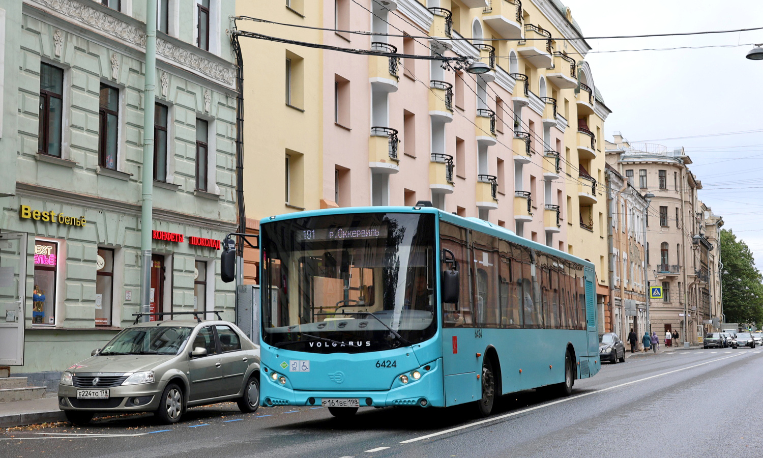 Санкт-Петербург, Volgabus-5270.G4 (LNG) № 6424