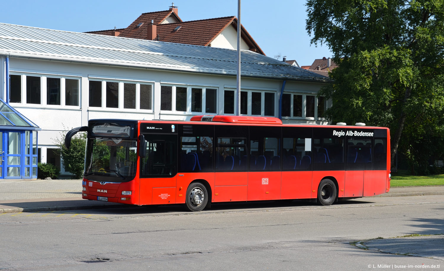 Баден-Вюртемберг, MAN A20 Lion's City Ü NÜ323 № 9554