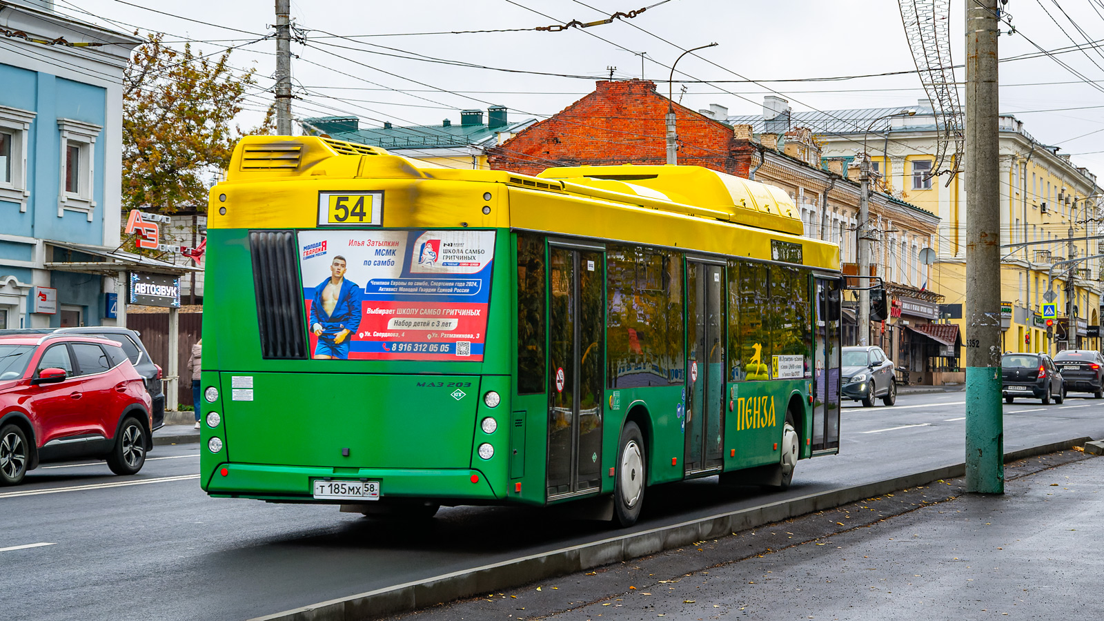 Пензенская область, МАЗ-203.948 № Т 185 МХ 58