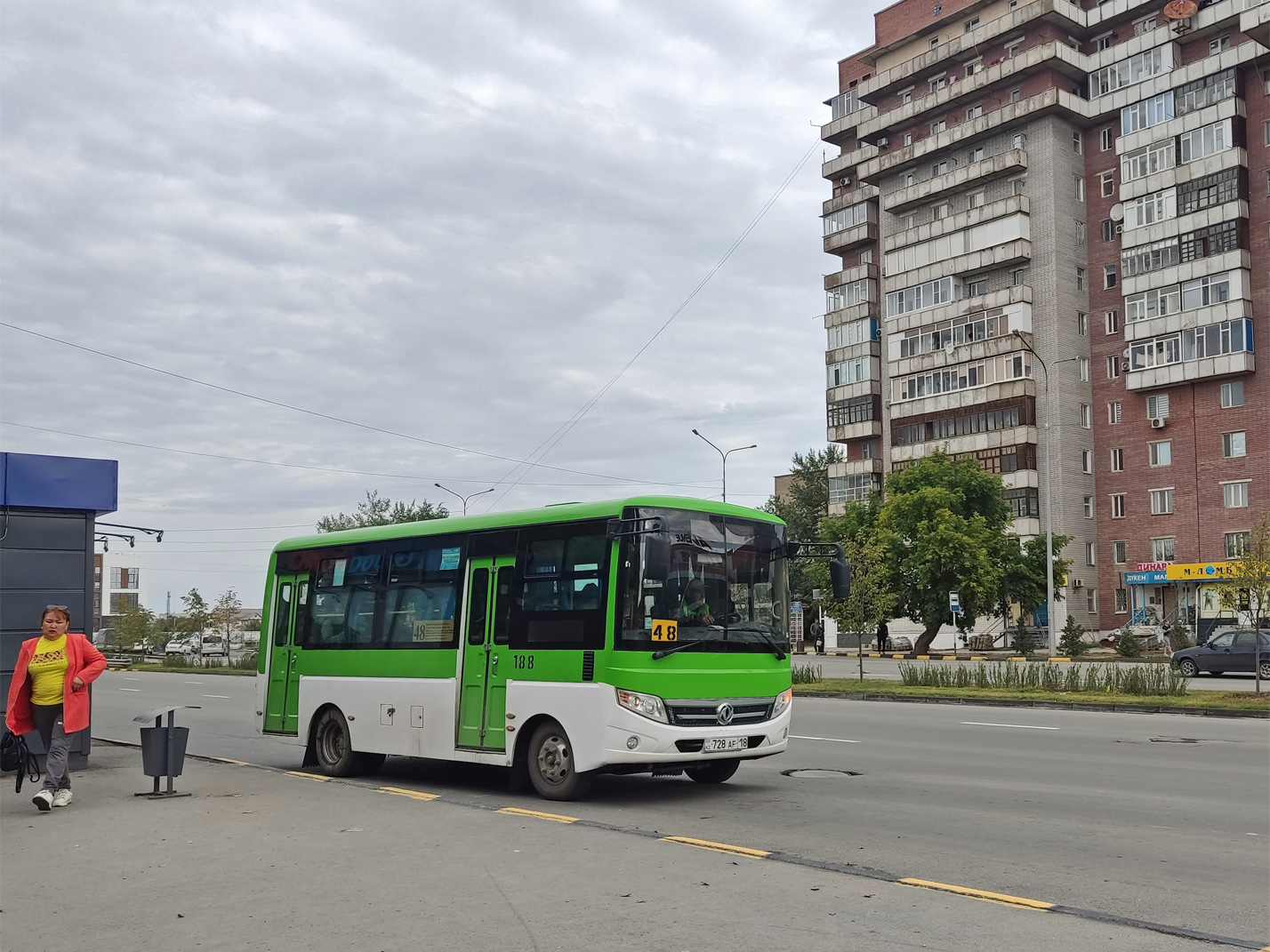 Абайская область, Dongfeng BWC6665GA5 (Qilu/СемАЗ) № 188