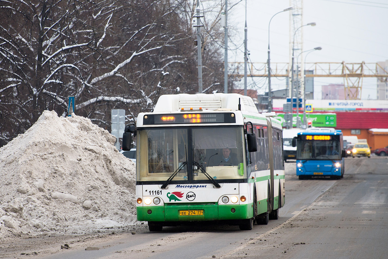 Москва, ЛиАЗ-6213.70 № 11161