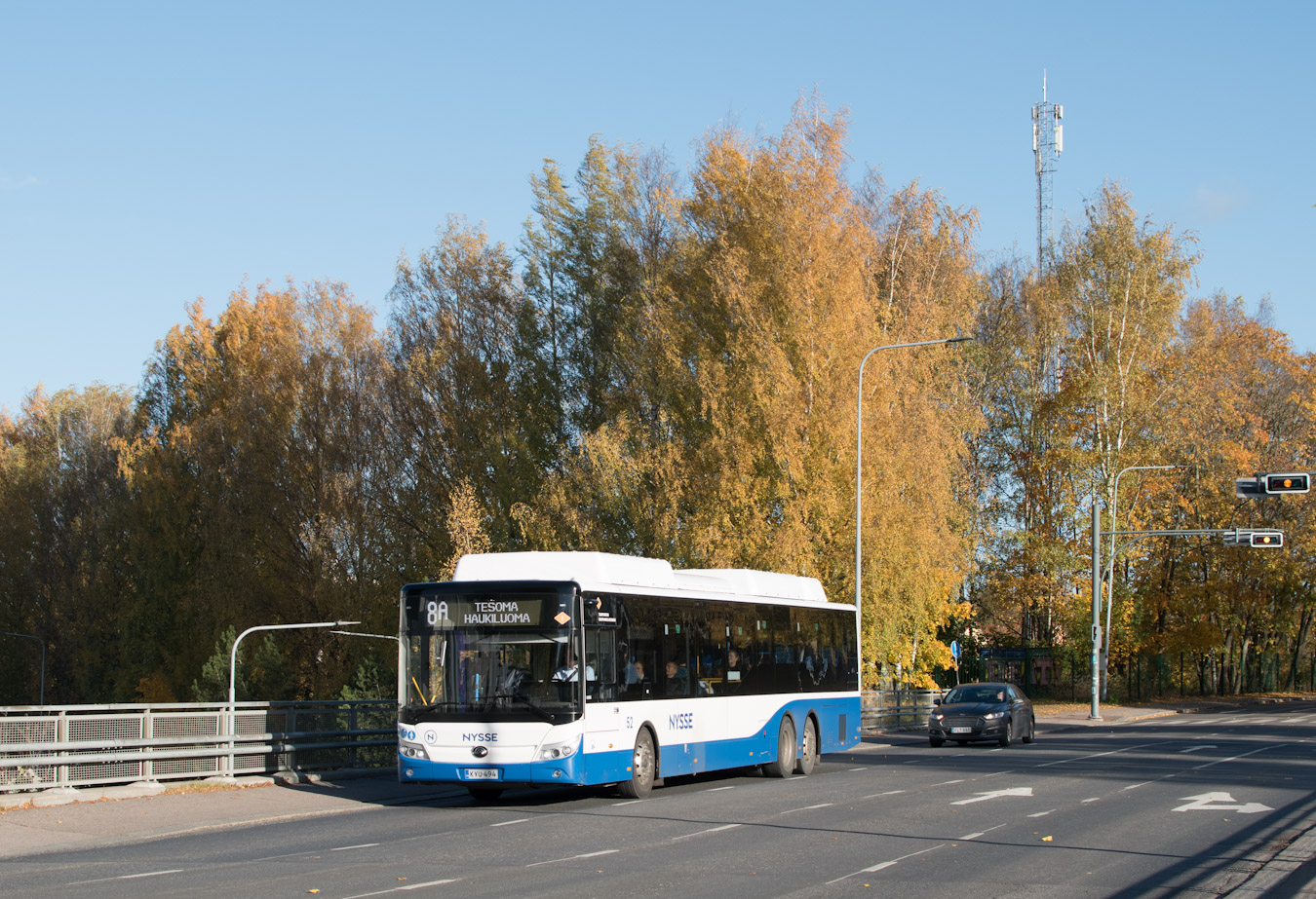 Финляндия, Yutong E15 № 52 Финляндия, Yutong E15 № 52